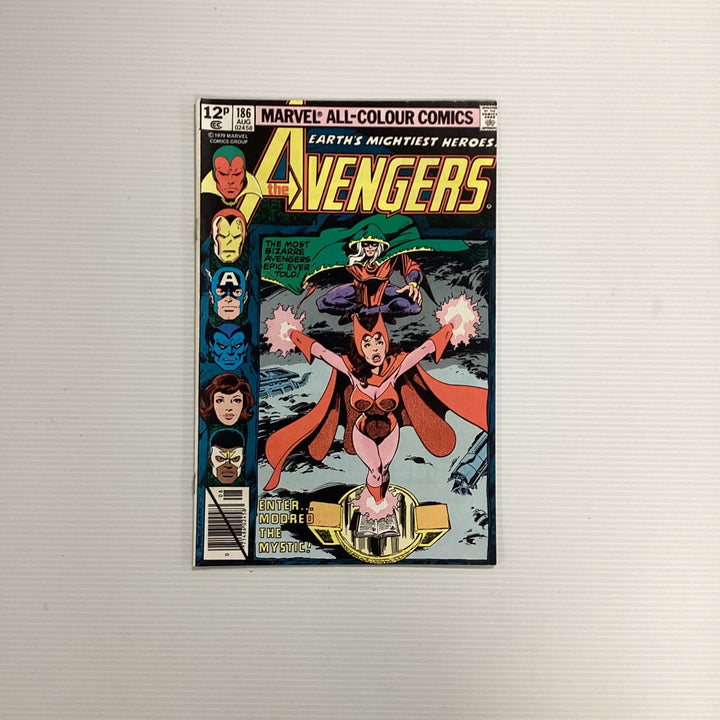 Avengers #186 1979 FN 1st Appearance Magda Pence Copy0