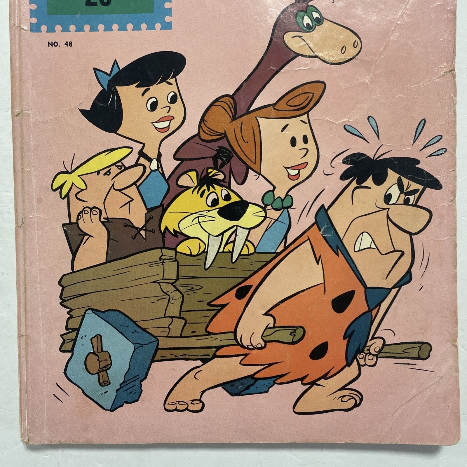 Dell Giant #48 1961 VG 1st Appearance of The Flintstones in Comics2