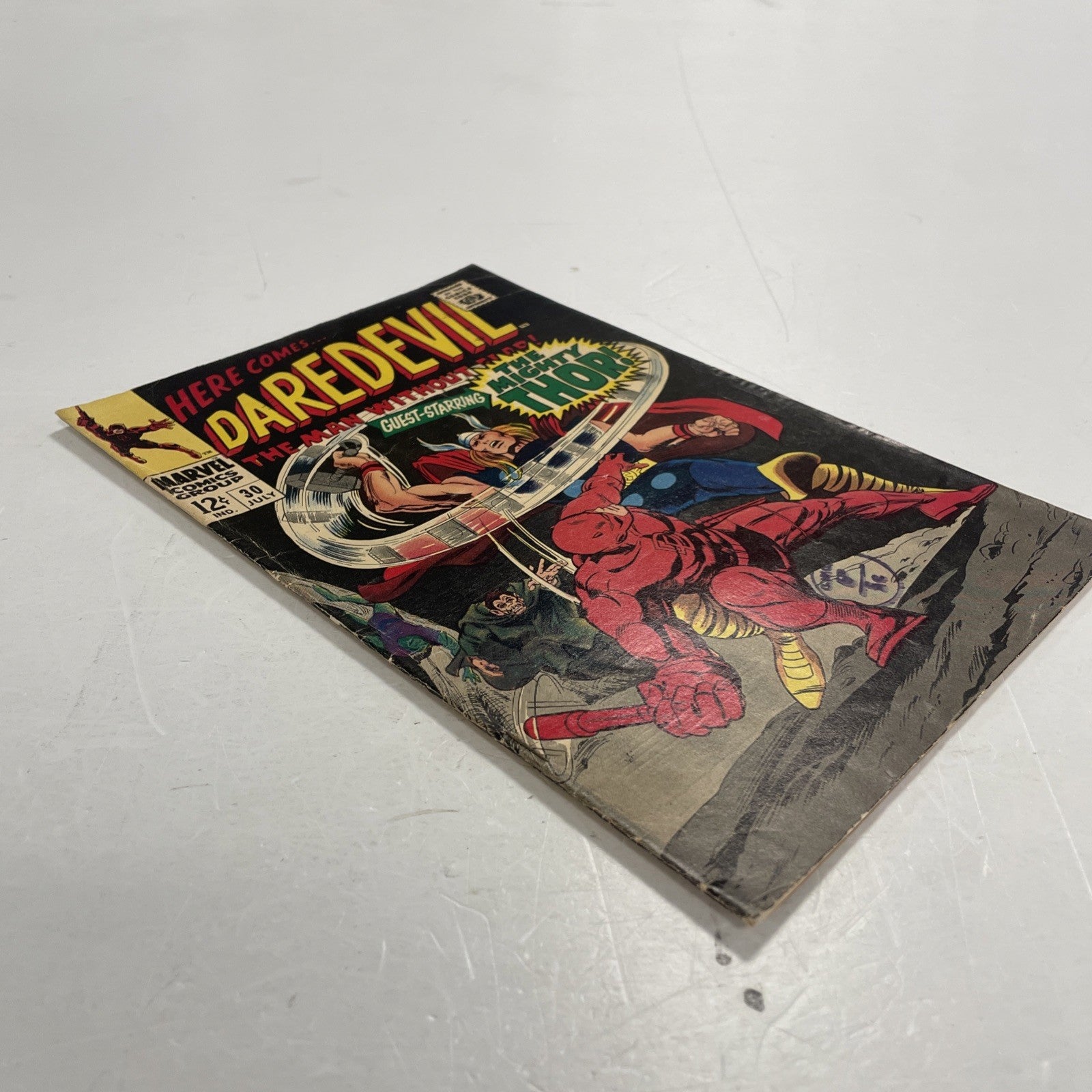 Daredevil #30 1967 VG Pence Stamp3