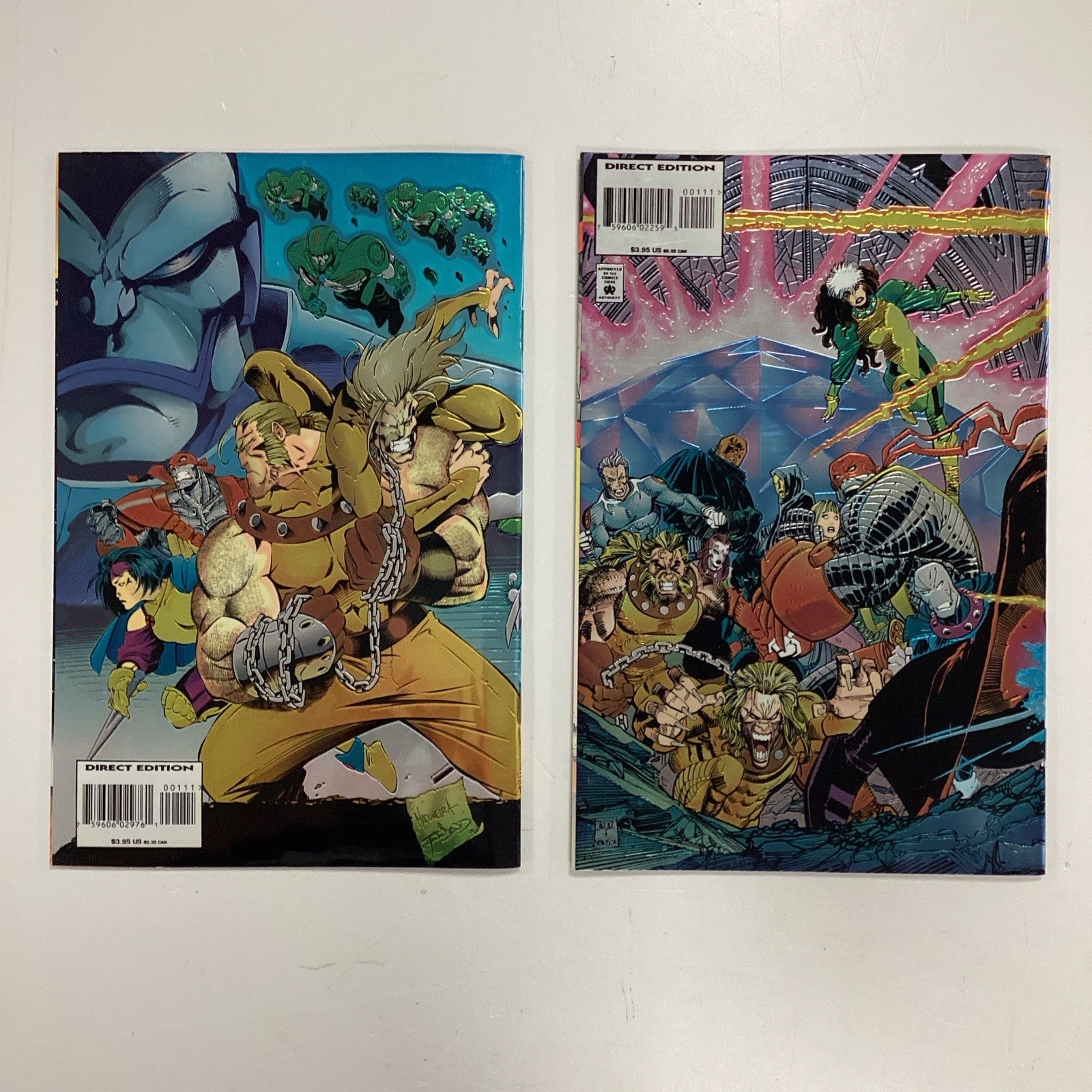 X-men Alpha #1 & Omega #1 1995 Chromium Covers *See Description8