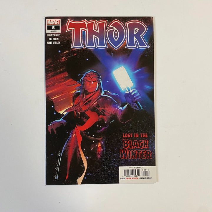 Thor #5 2020 NM 1st Full App Black Winter Donny Cates Variant0
