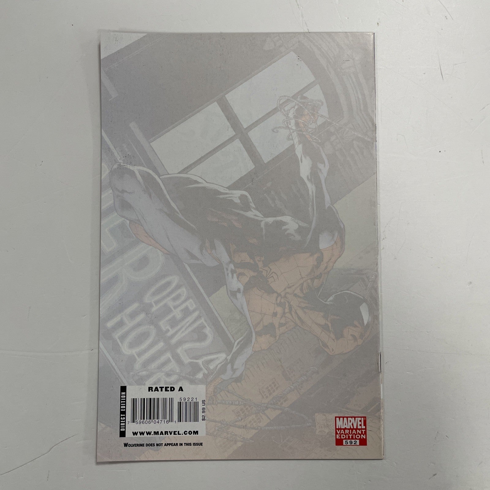 The Amazing Spider Man #592 2009 1:10 Wolverine Dali Homage Variant3