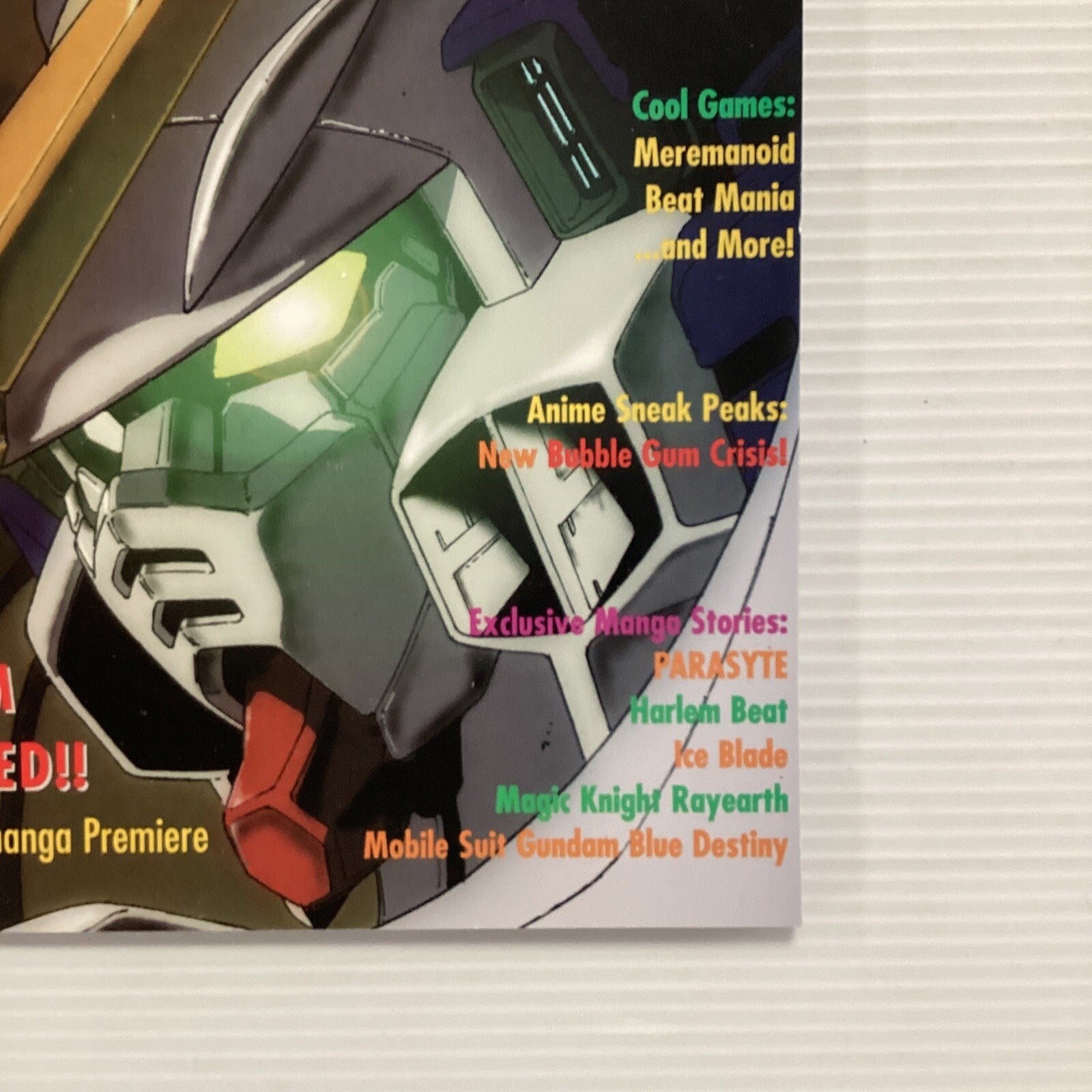 Mixx Zine #2 1998 FN/VF 1st Mobile Suit Gundam Mixxzine3