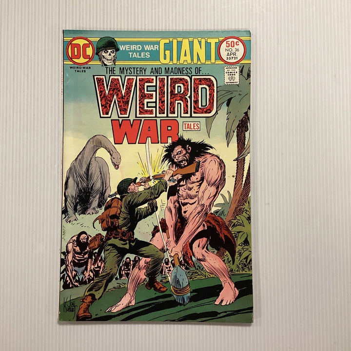 Weird War Tales Giant #36 1975 FN