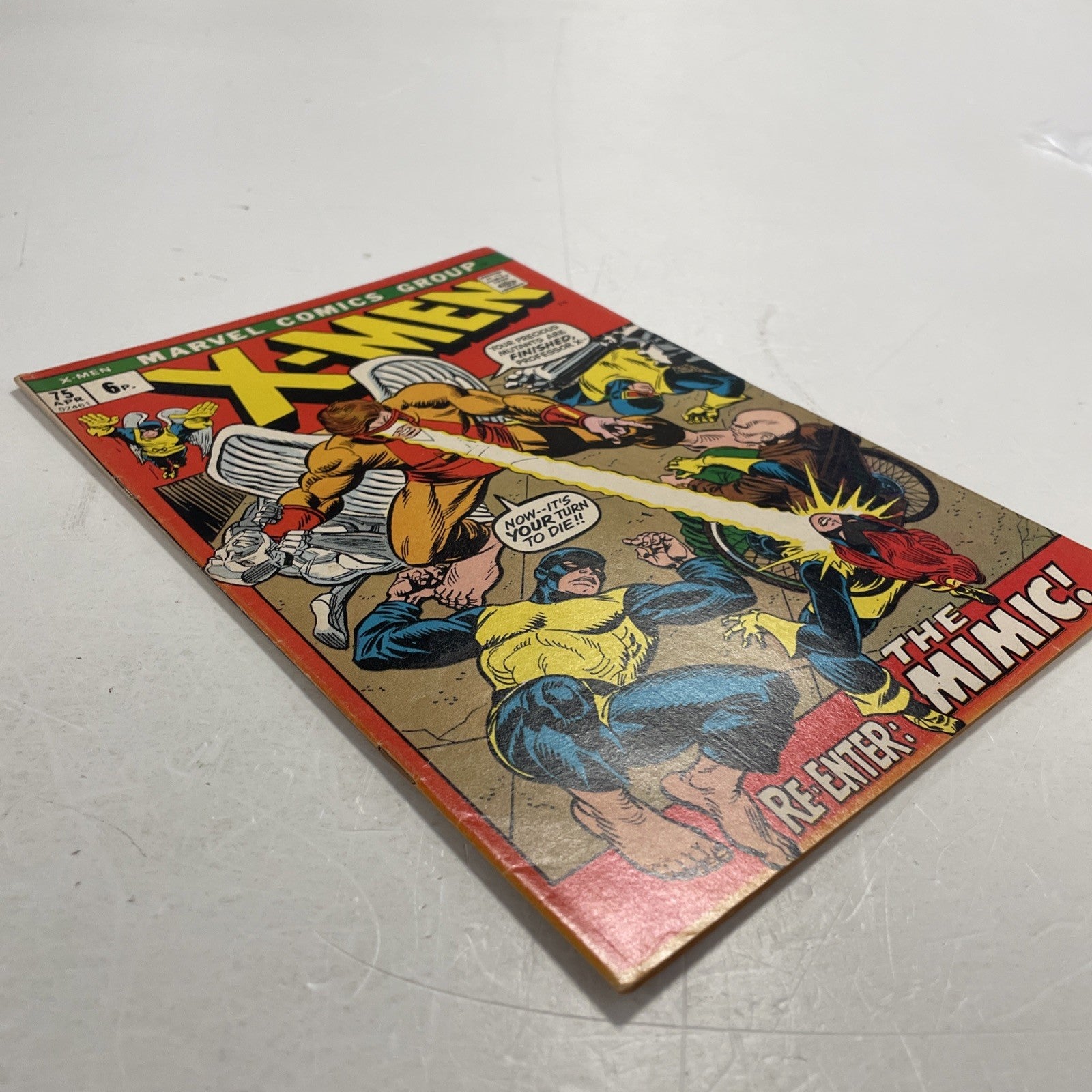 X-Men #75 1972 FN- Pence Copy3