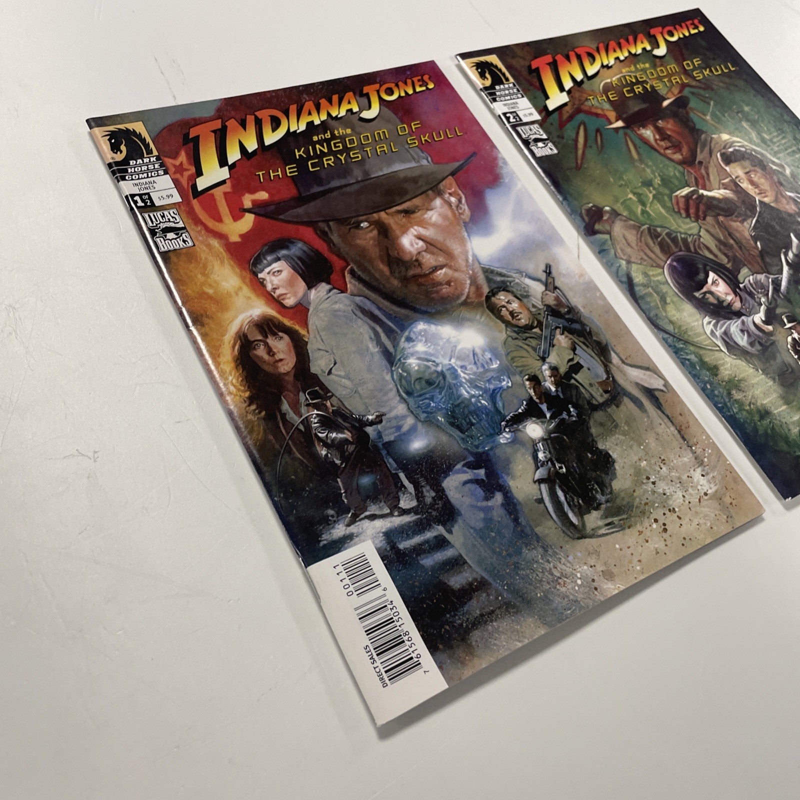 Indiana Jones And The Kingdom Of The Crystal Skull #1-2 2008 VF/NM Dark Horse3