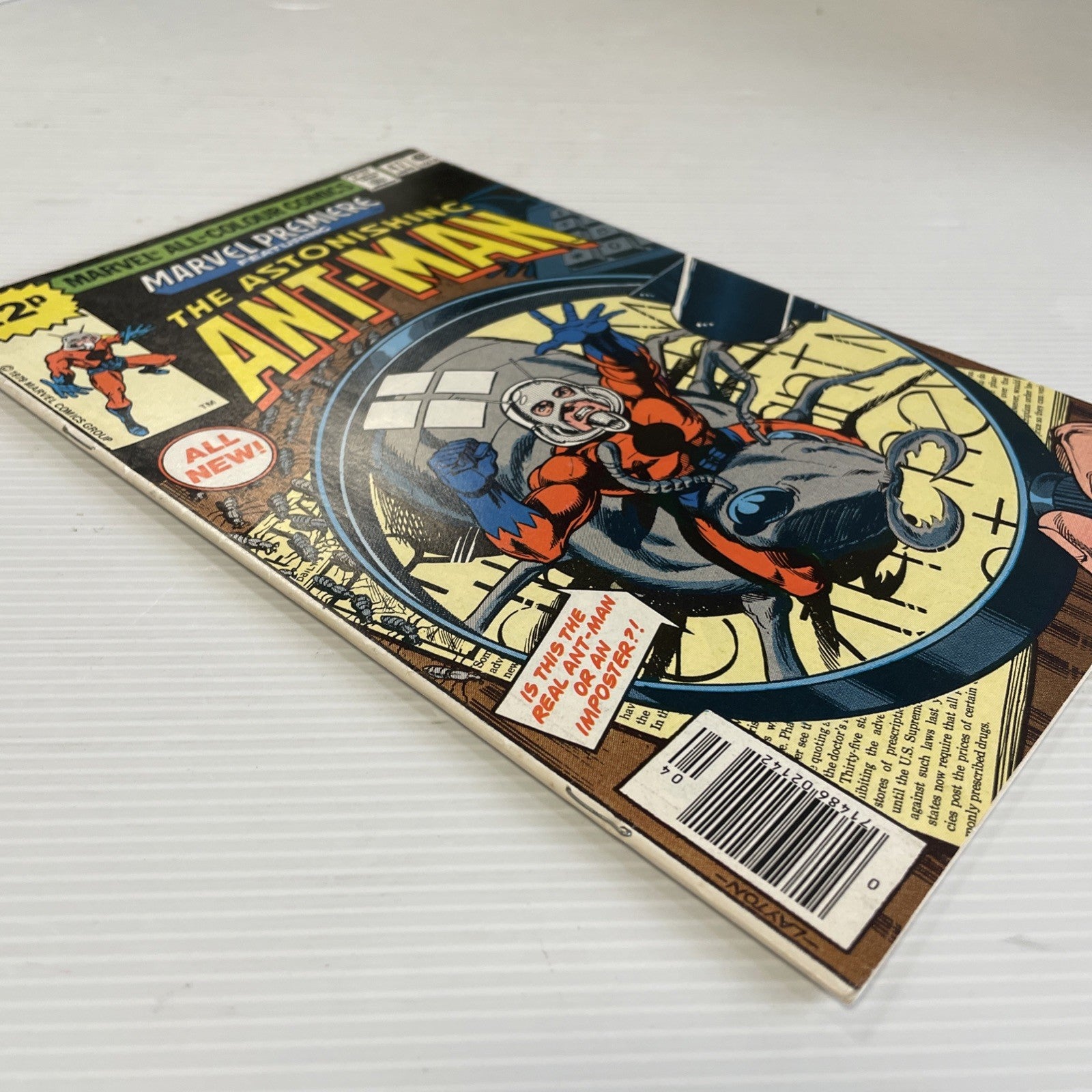 Marvel Premiere #47 1979 FN+ 1st Scott Lang as Ant Man Pence Copy3