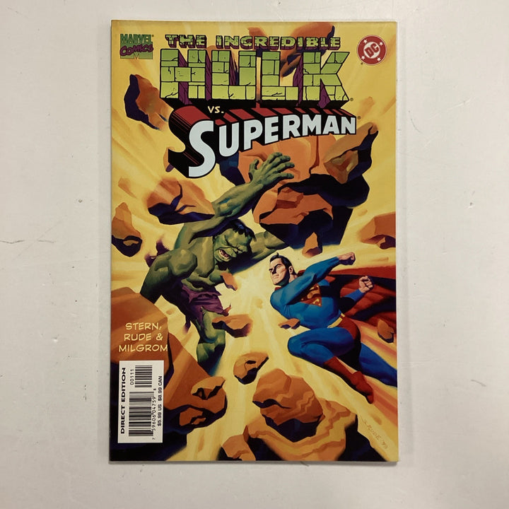 The Incredible Hulk Vs Superman 1999 VF TPB Steve Rude Cover0