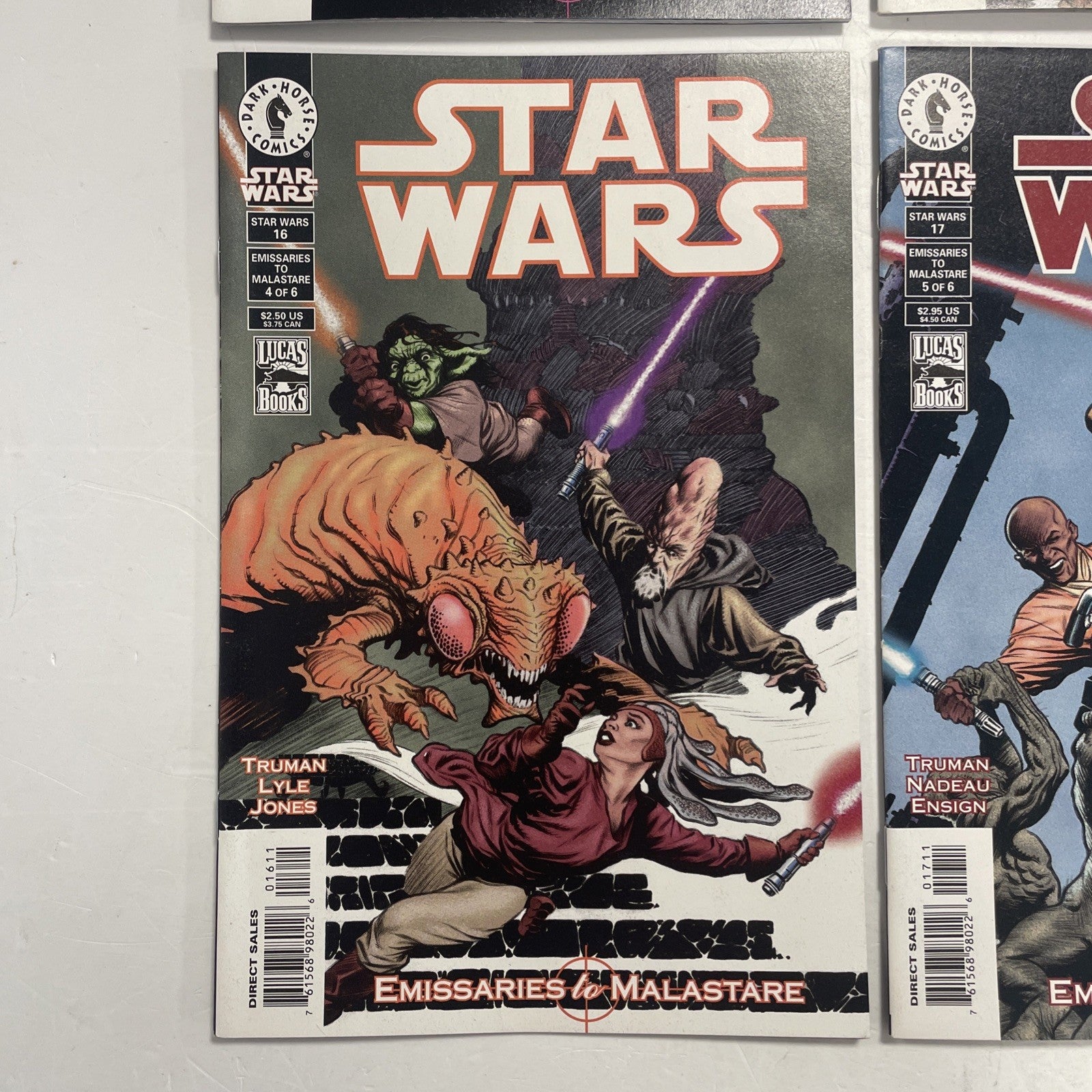 Star Wars #13-18 Emissaries To Malastare #1-6 1999 Complete Set Dark Horse Comic4