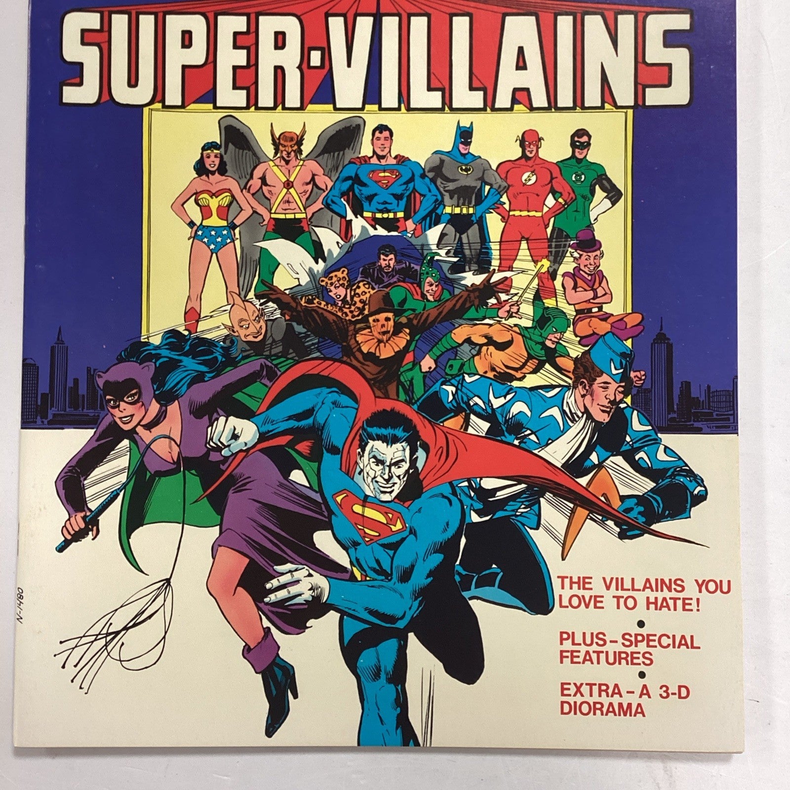 DC Limited Collectors Edition More Secret Origins Super-Villains 1976 VF2