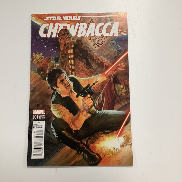 Star Wars Chewbacca #1 2015 NM Alex Ross 1:50 Incentive Variant0