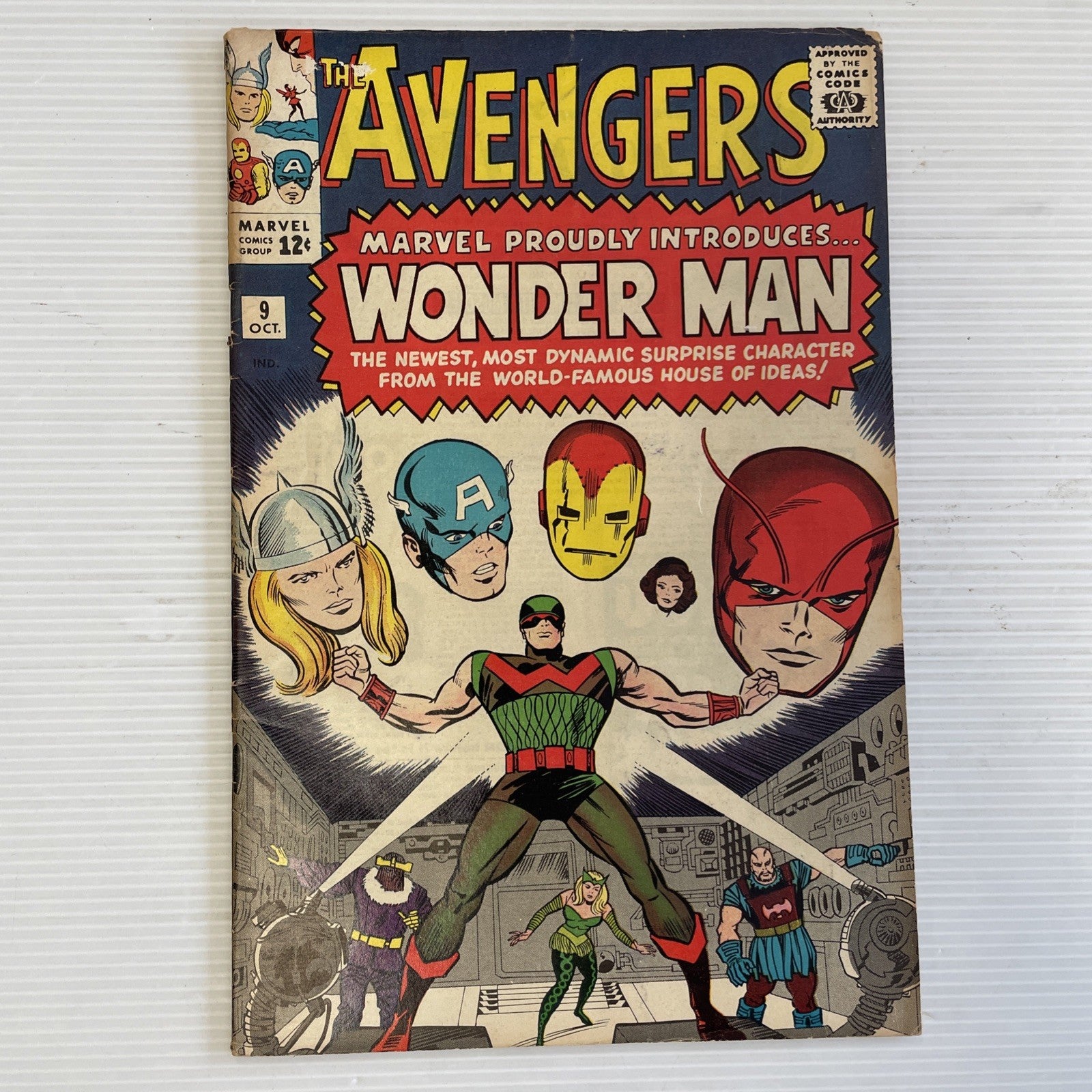 Avengers #9 1964 GD/VG 1st Appearance of Wonder Man *see description*0