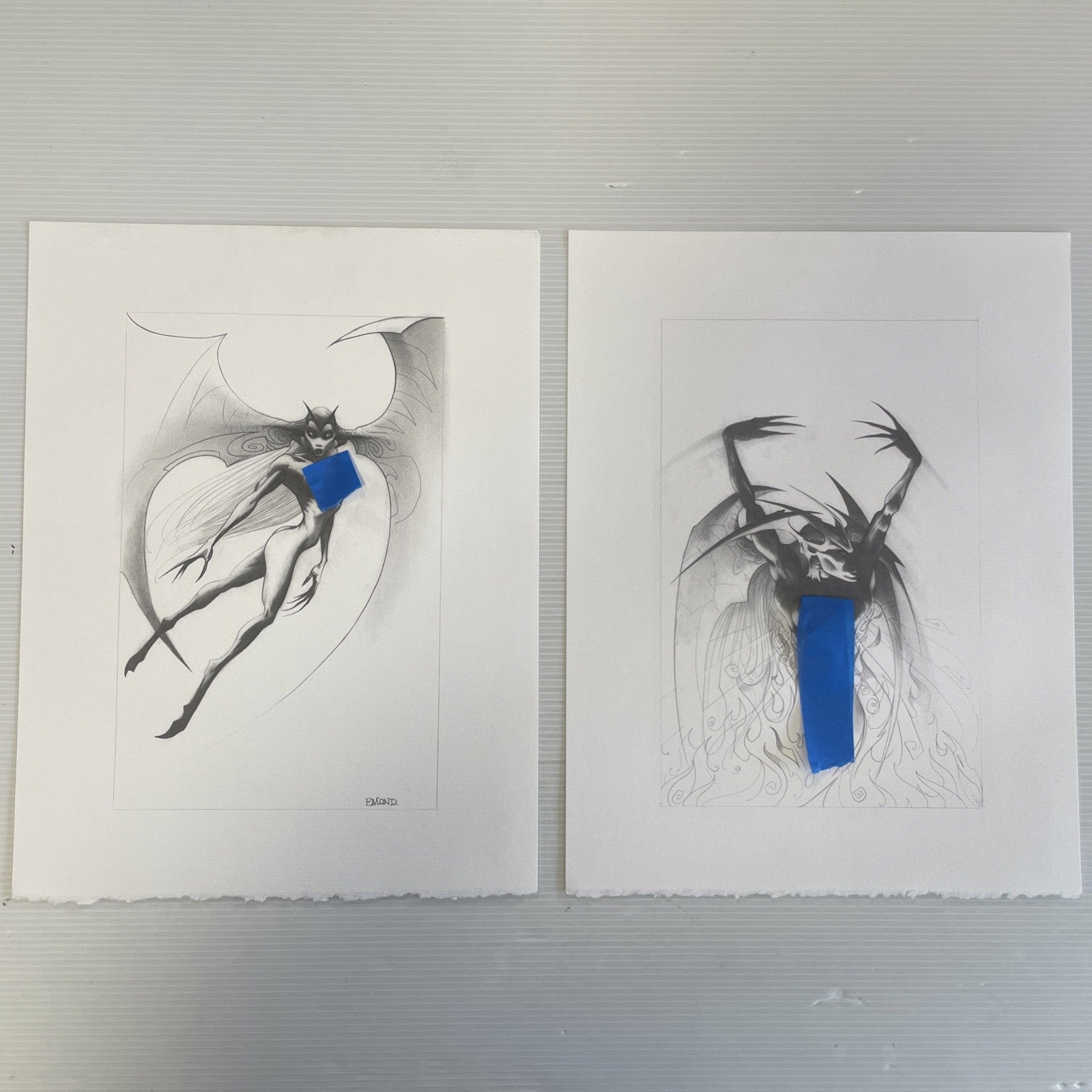 Martin Emond Morella Limited Edition Art Portfolio Verotik 4 Prints9