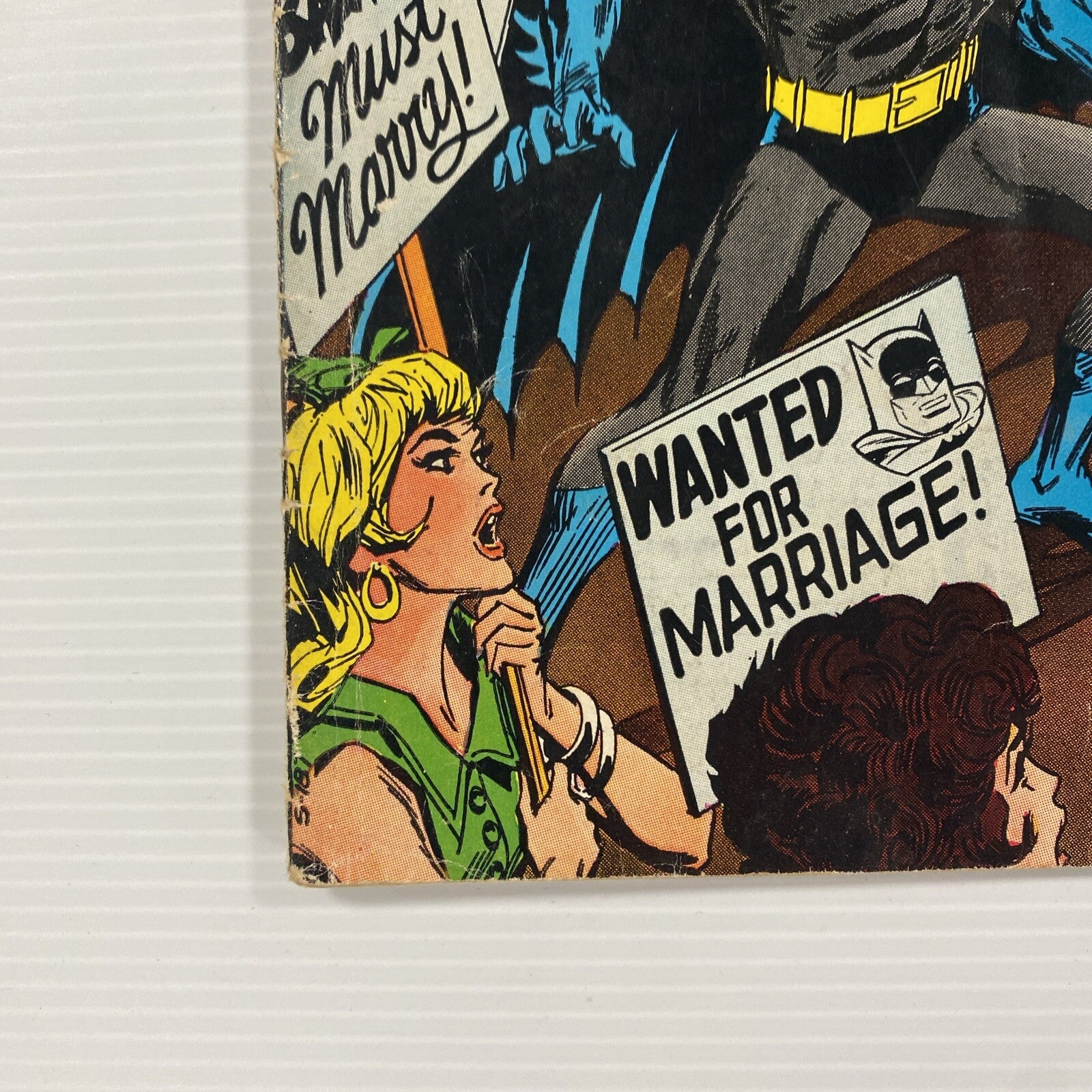 Batman #214 1969 VG Pence Stamp *Pen on cover4