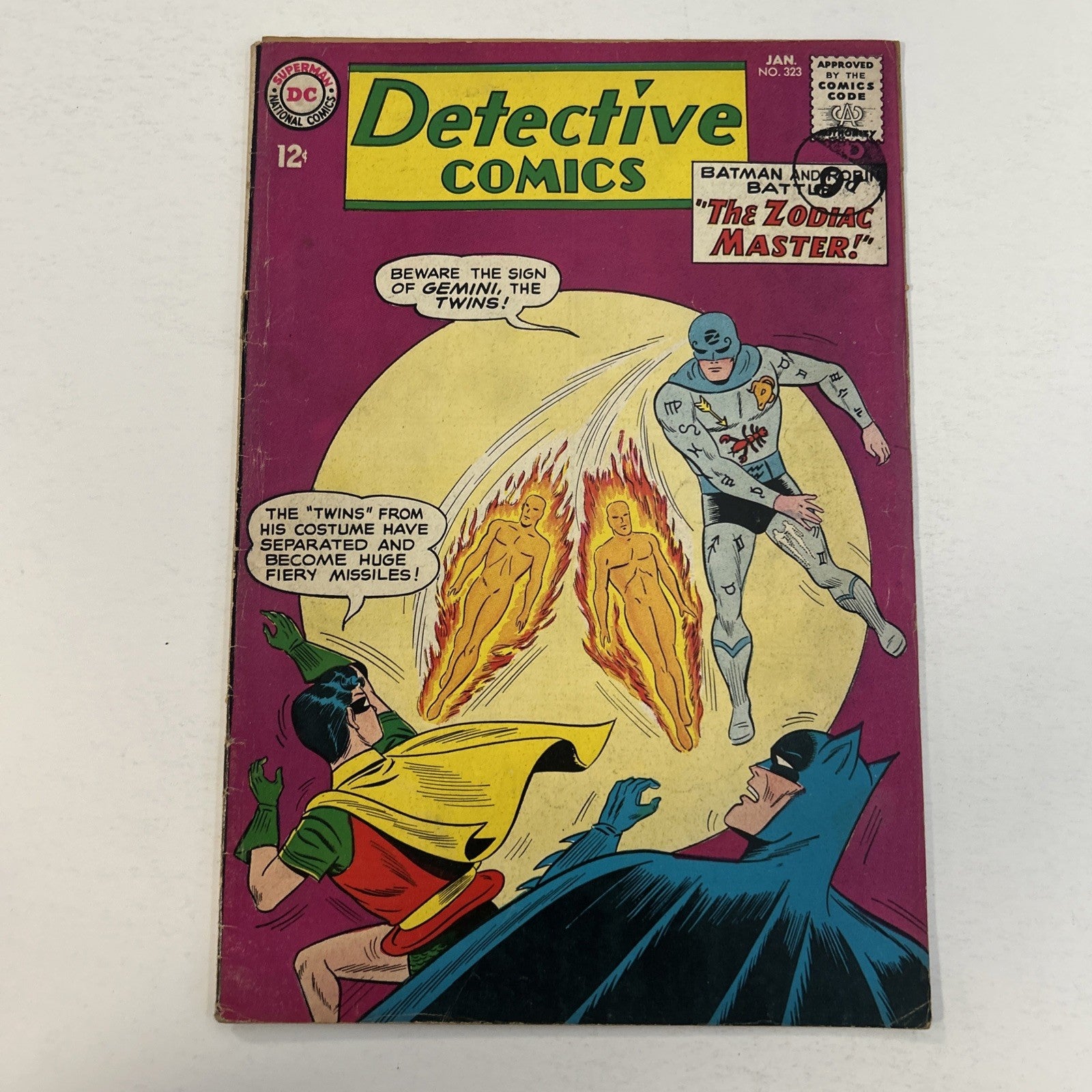 Detective Comics #323 1964 GD 1st Appearance The Zodiac Master **0