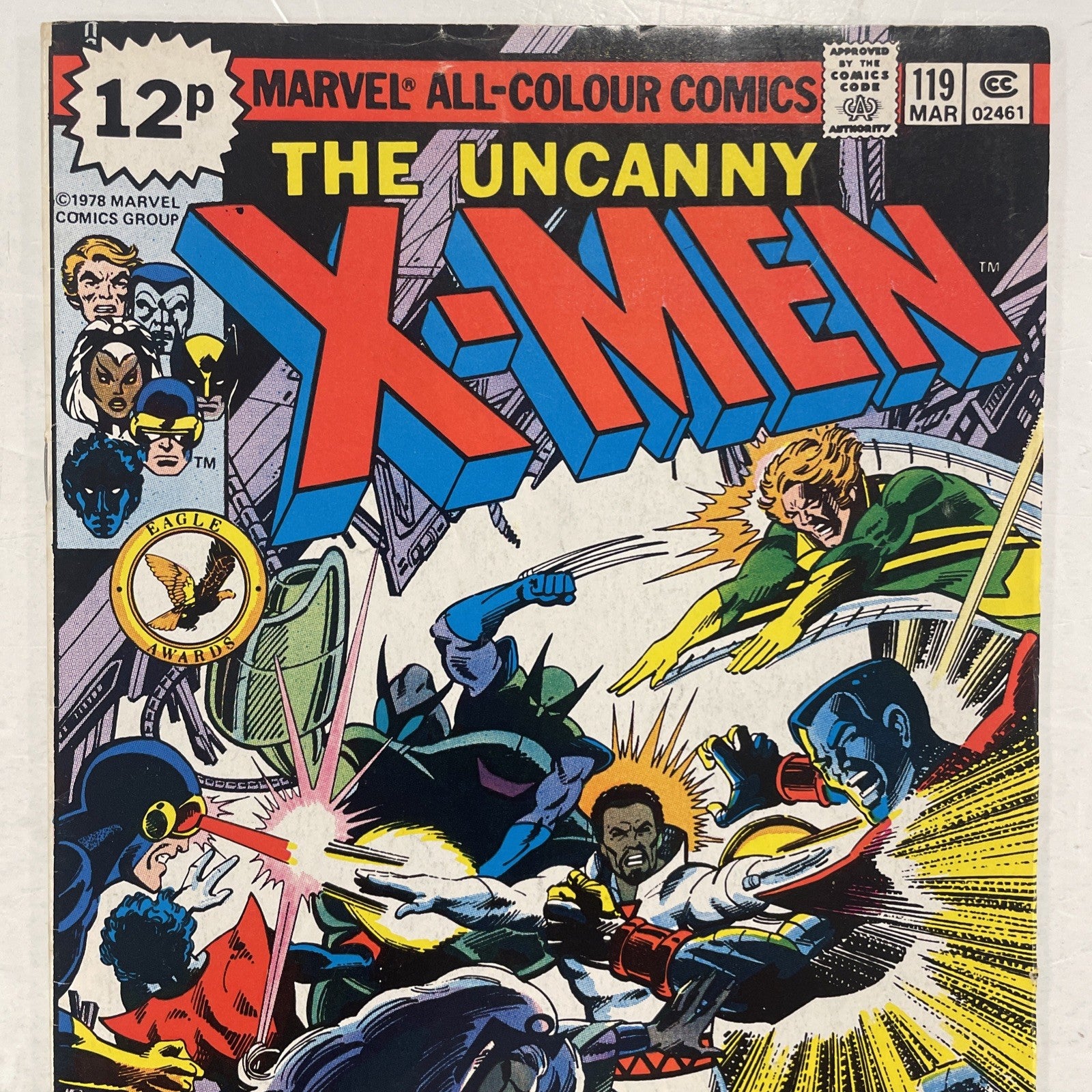 Uncanny X-Men #119 1978 FN- Pence Copy1