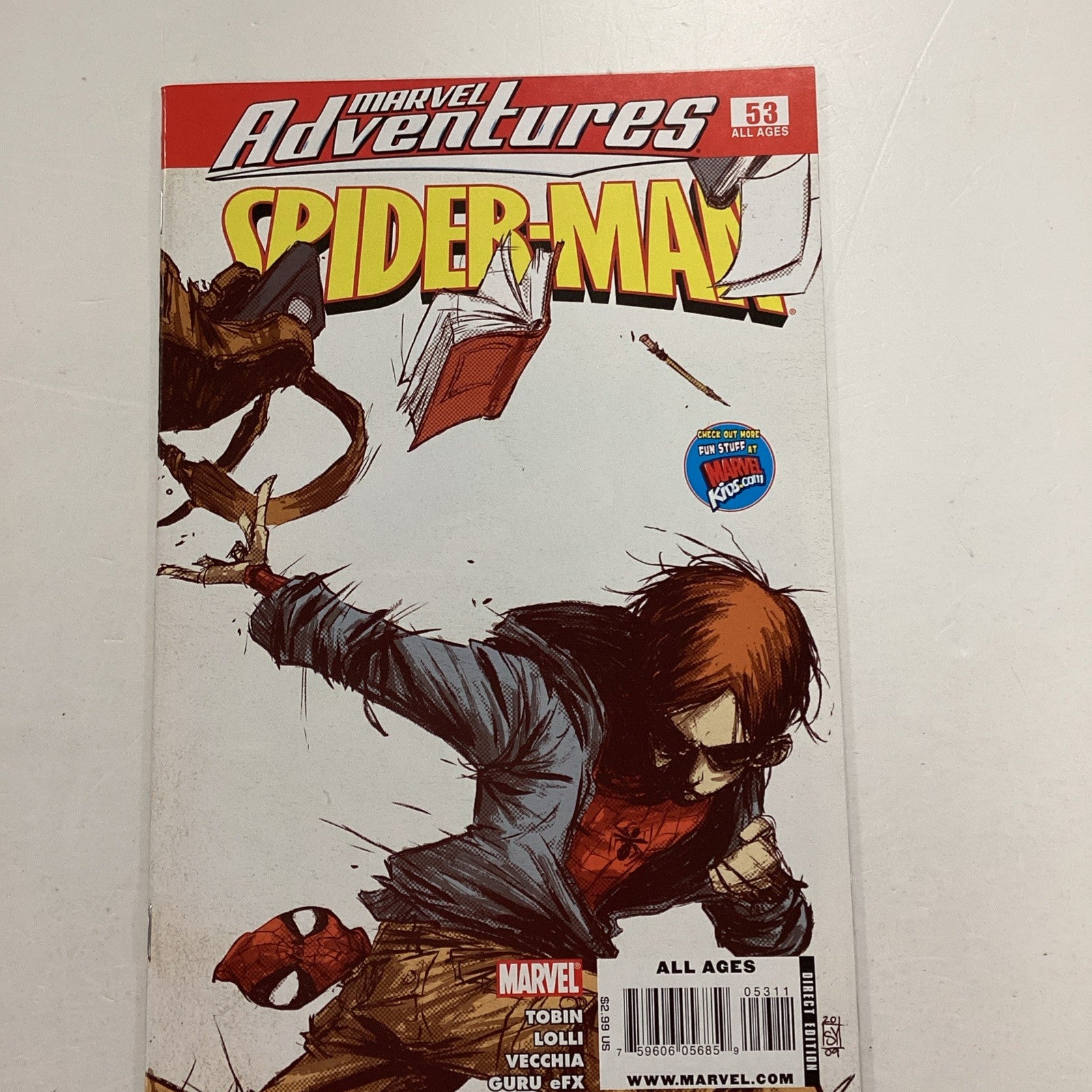 Marvel Adventures Spider-man #53 2009 NM Skottie Young Cover0