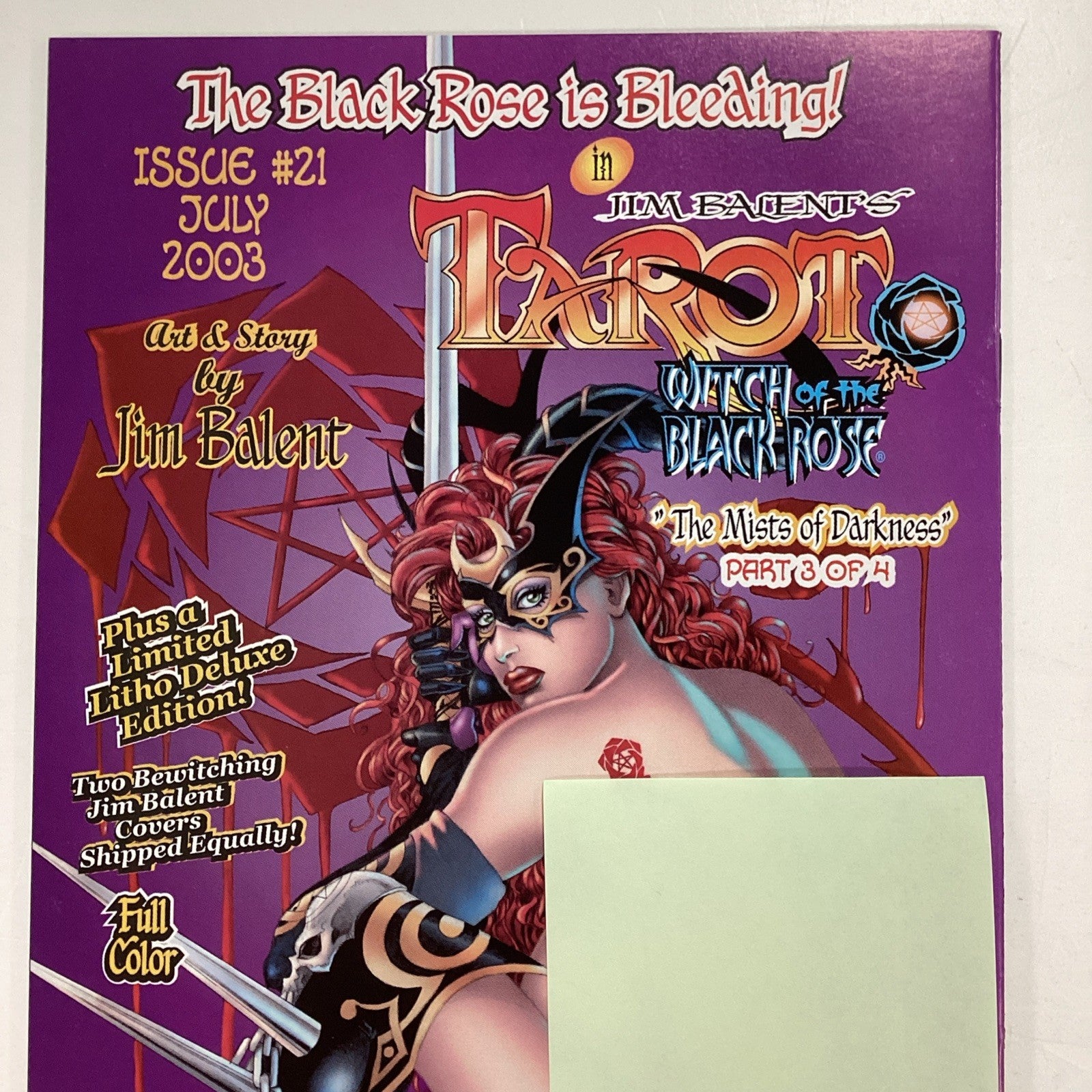 Tarot Witch Of The Black Rose #20 2003 VF/NM Variant Cover5