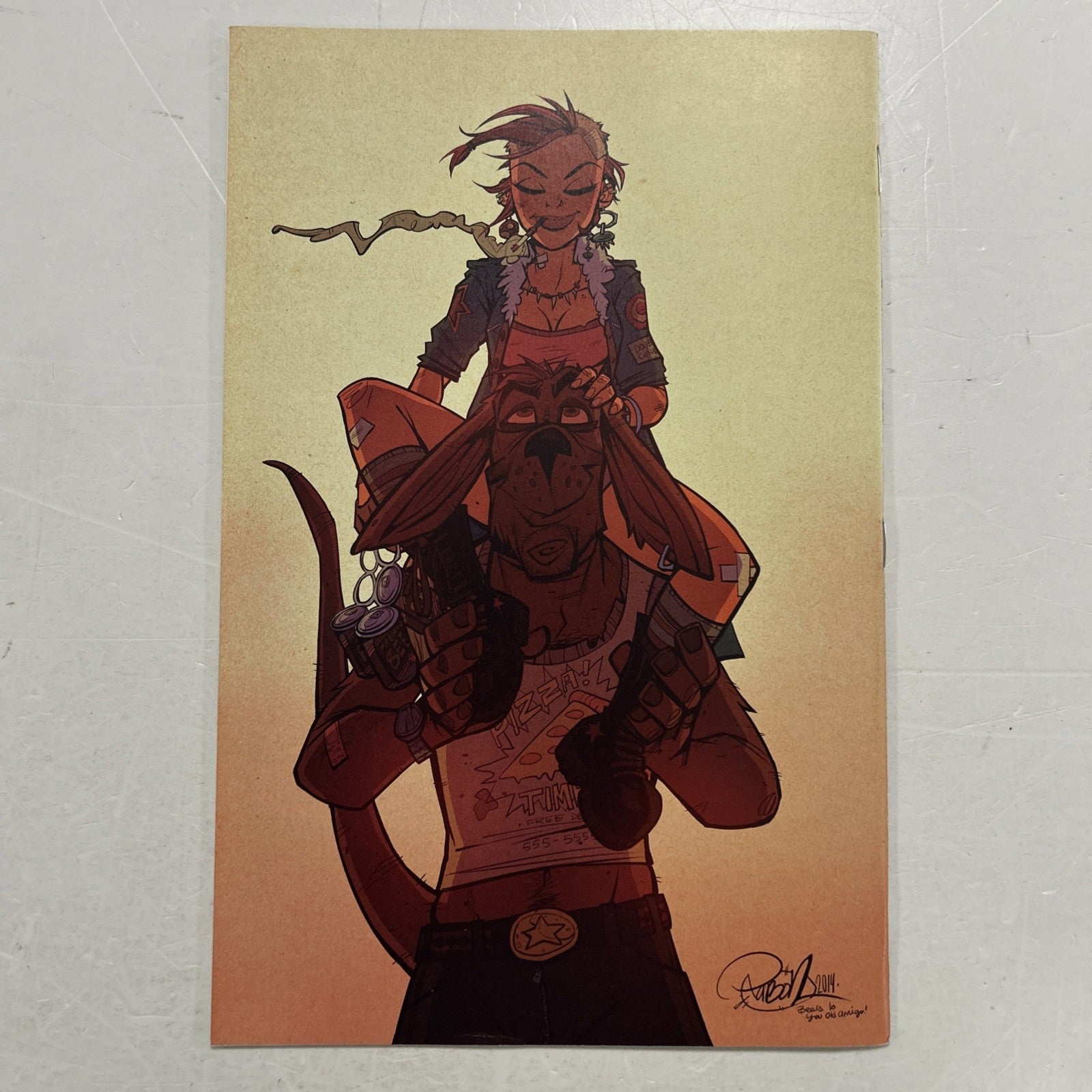 21st Century Tank Girl #2 2015 VF/NM Hewlett Cover Titan Comics5