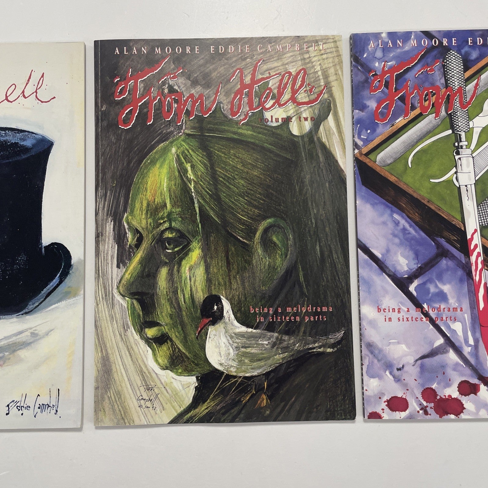 From Hell Vol 1-3 1991  Alan Moore Jack The Ripper2