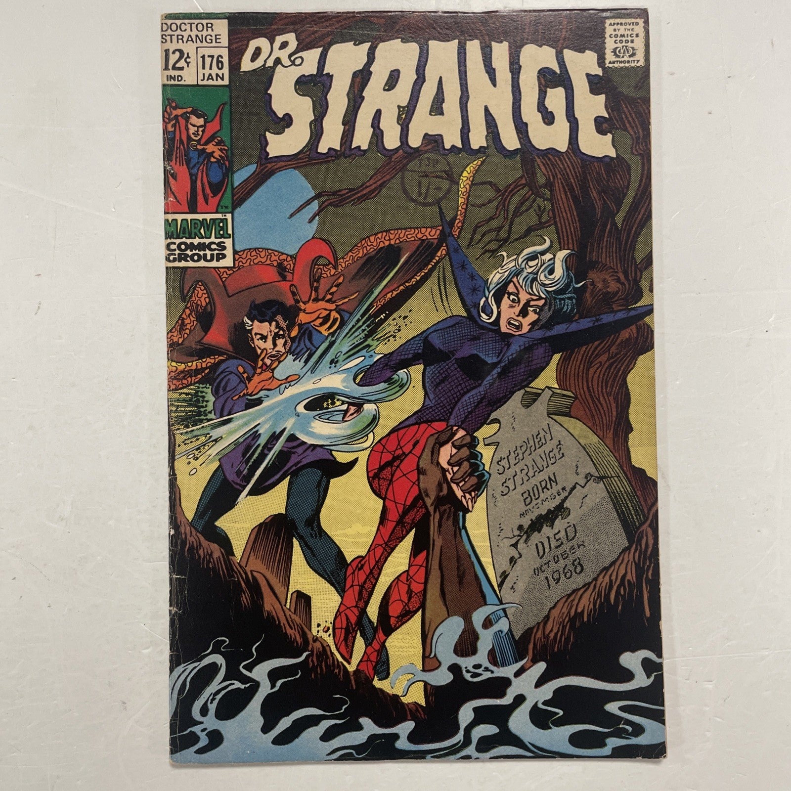Dr. Strange #176 1969 VG/FN Pence Stamp0
