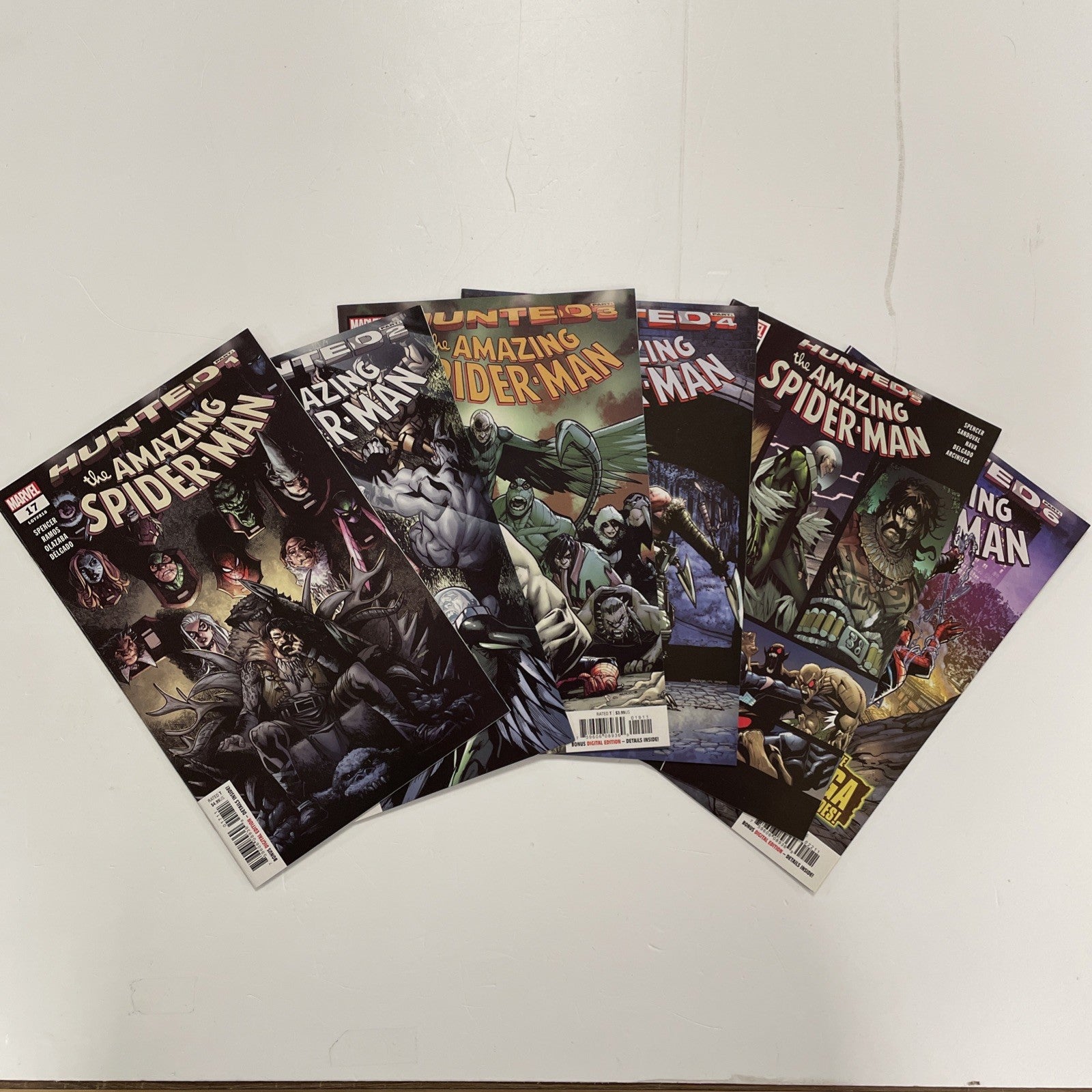 Amazing Spider-man #818-823 2019 Hunted 1-6 Story arc0