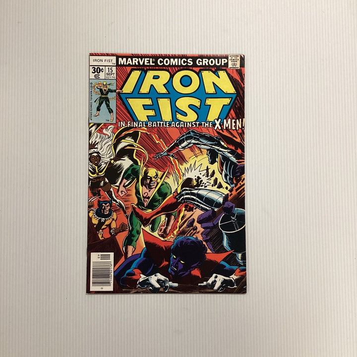 Iron Fist #15 1977 VF 1st Appearance Bushmaster & X-men Appearance