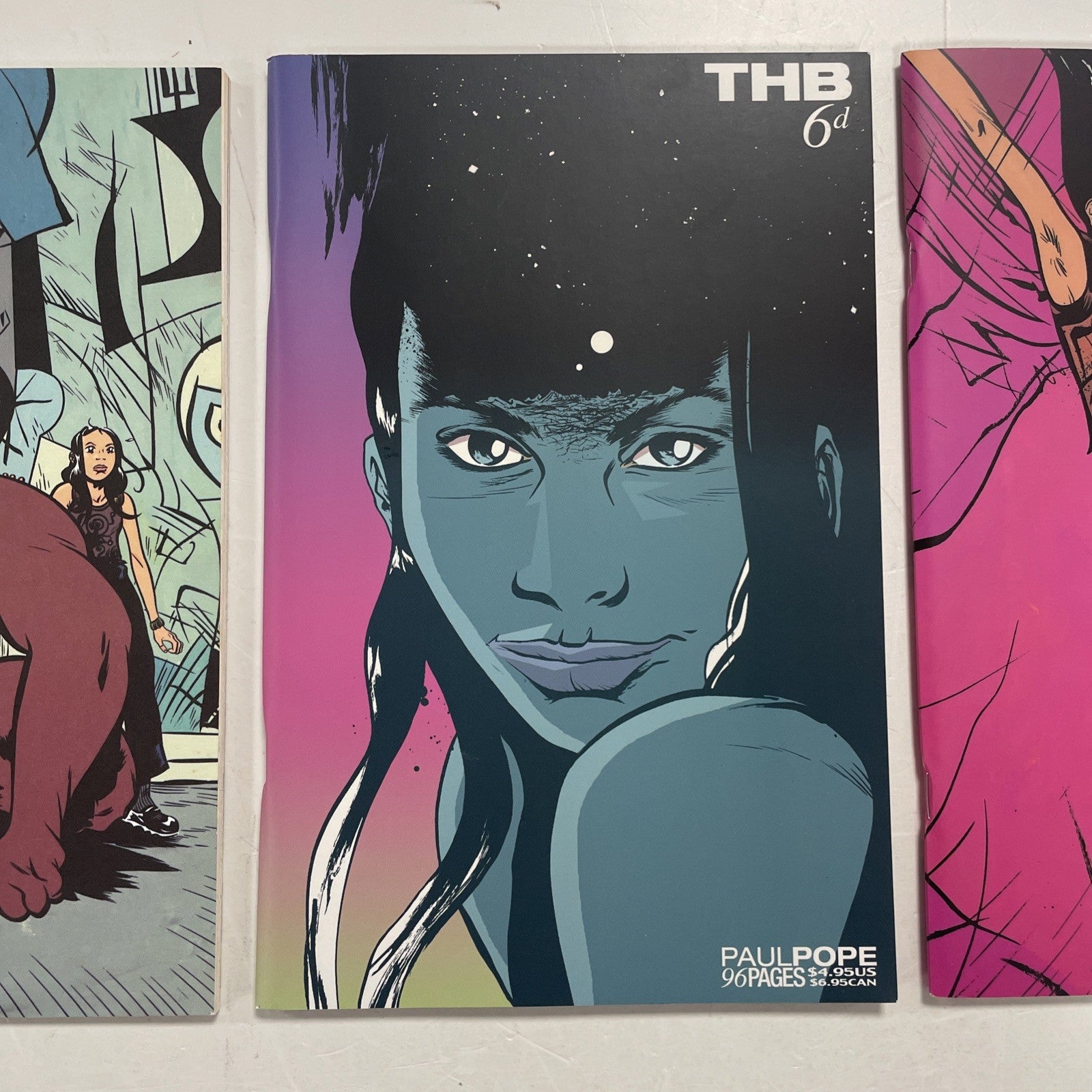 THB: M3 Mars Mightiest Mek & 6a, 6d Paul Pope 2000 Horse Press2