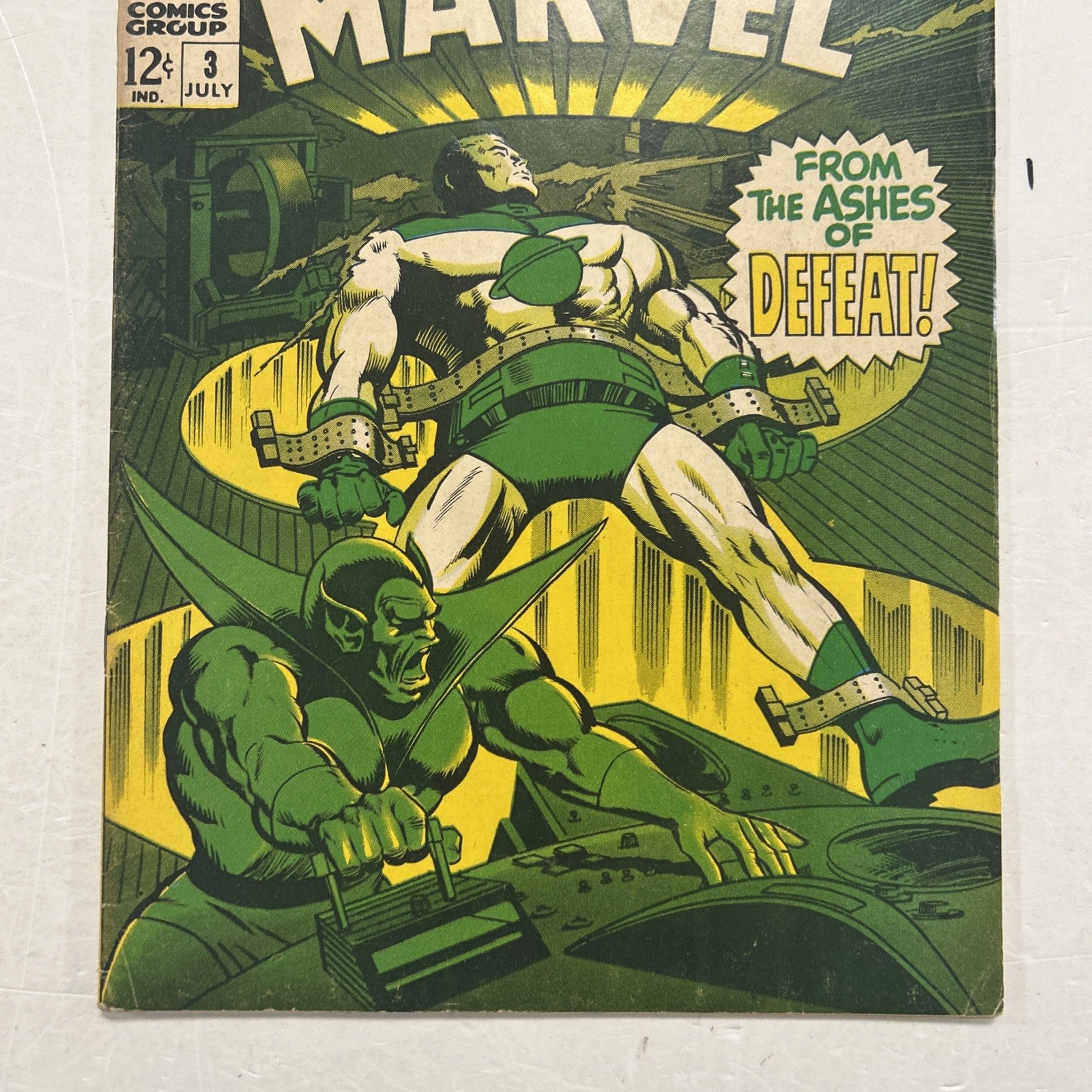 Captain Marvel #3 1968 VG/FN2