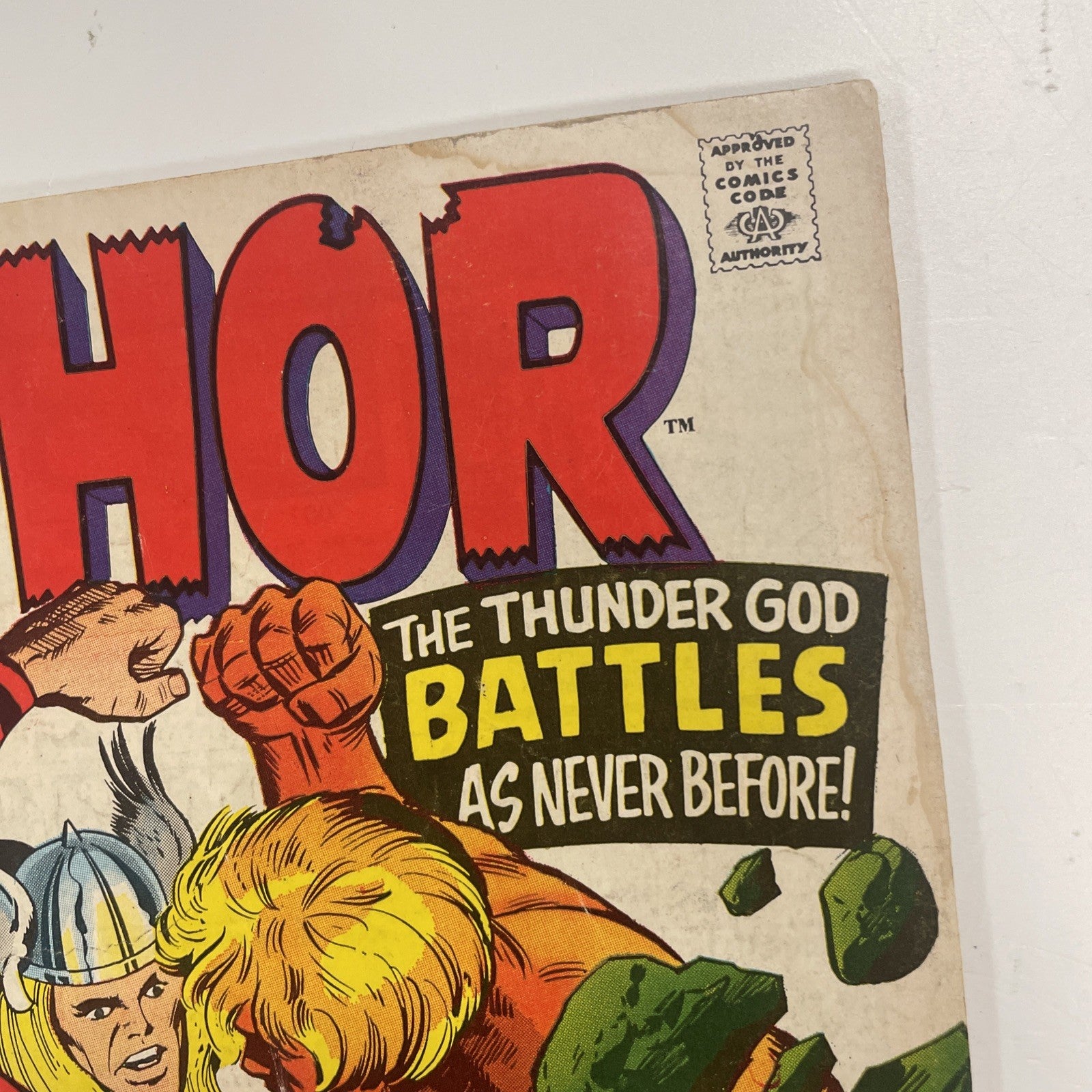Thor #166 1969 VG Pence Stamp Origin of Galactus *See Description3