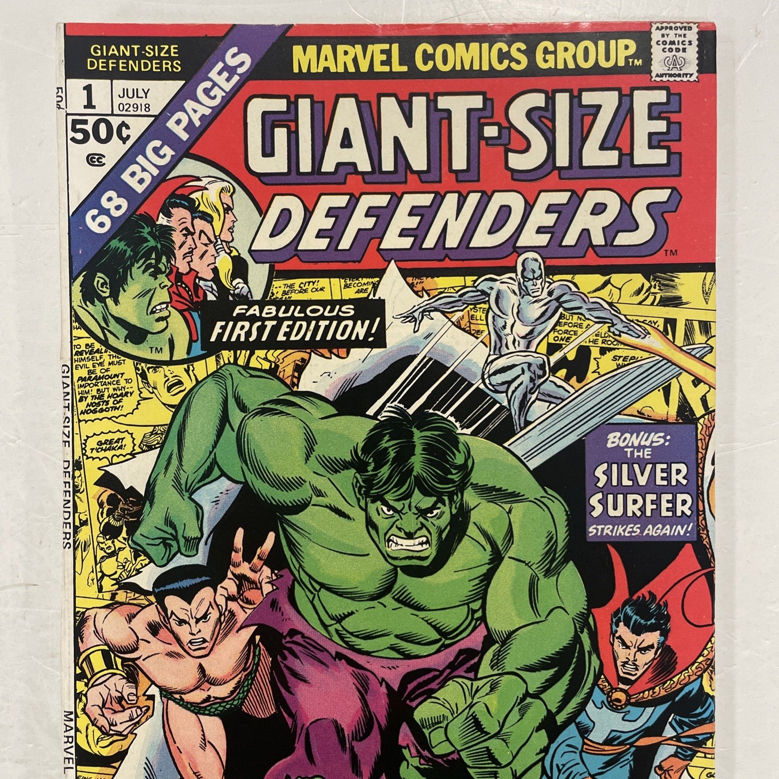 Giant-Size Defenders #1 1974 FN+1