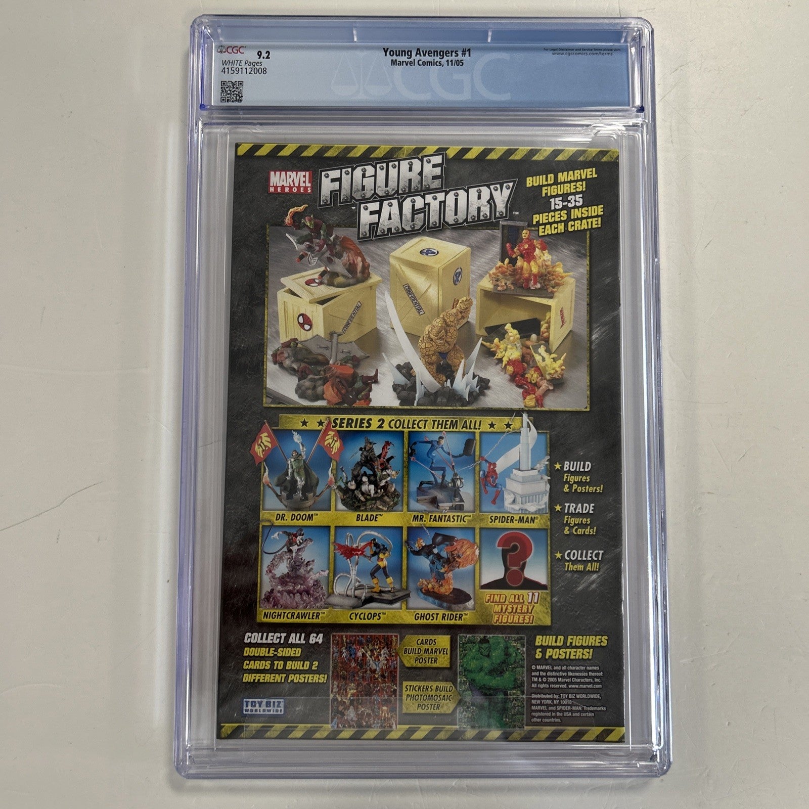 Young Avengers #1 Reprint 2005 9.2 CGC **Reprint edition as issued with Marvel..8
