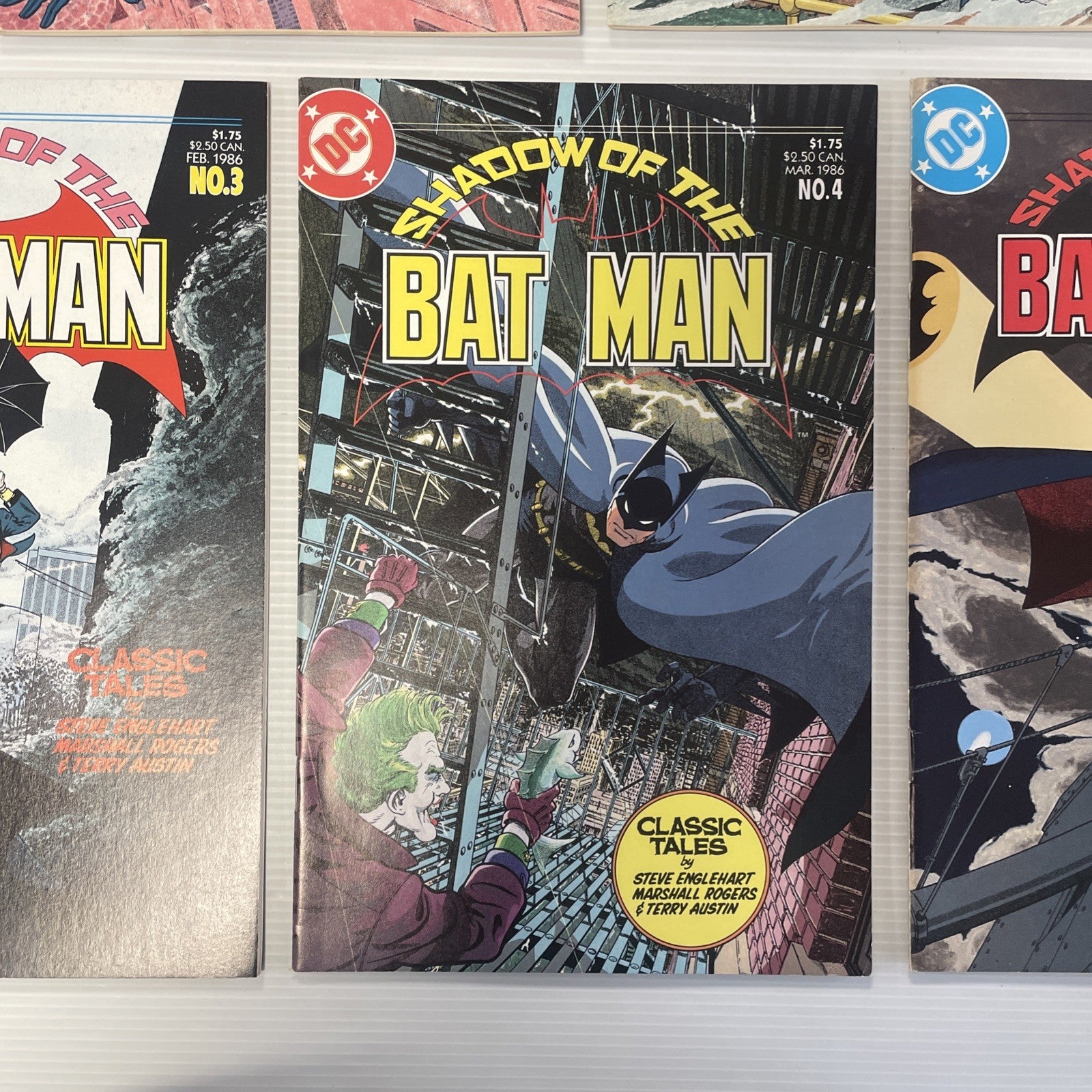 Shadow of The Batman #1-5 1985 Complete Set Reprints Classic Stories4