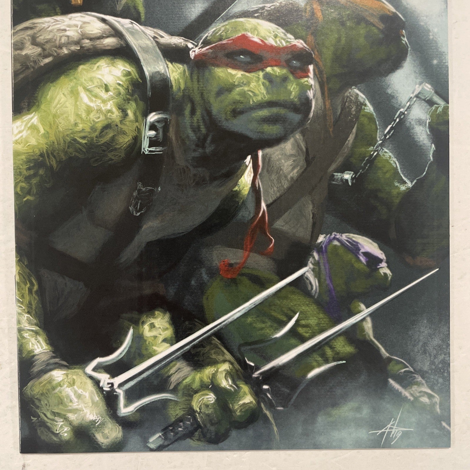 Teenage Mutant Ninja Turtles #98 2019 VF/NM RE Cover & Virgin Variant Dell'Otto7
