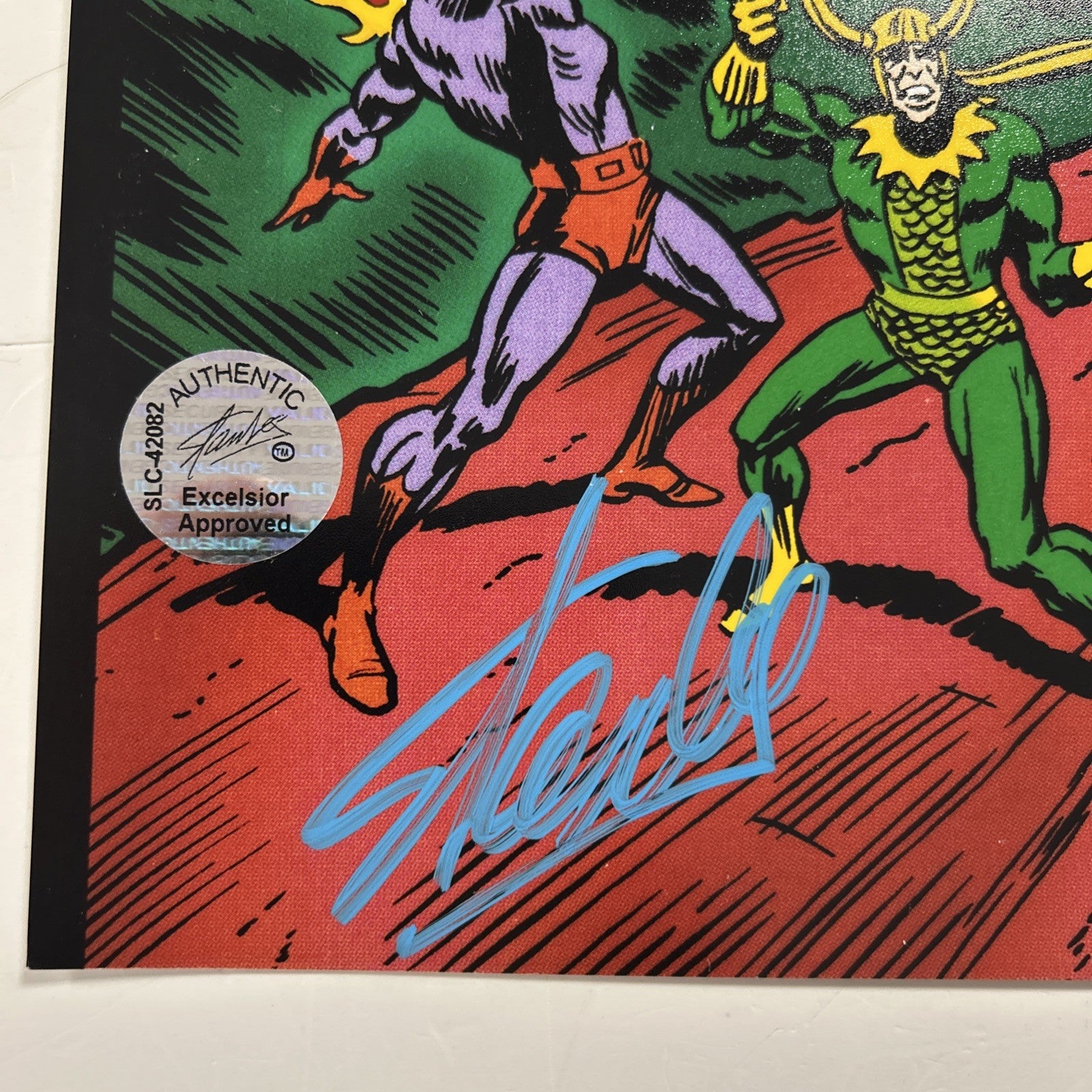 The Avengers #118 Giclée Repro Cover Print Signed by Stan Lee (Excelsior)10