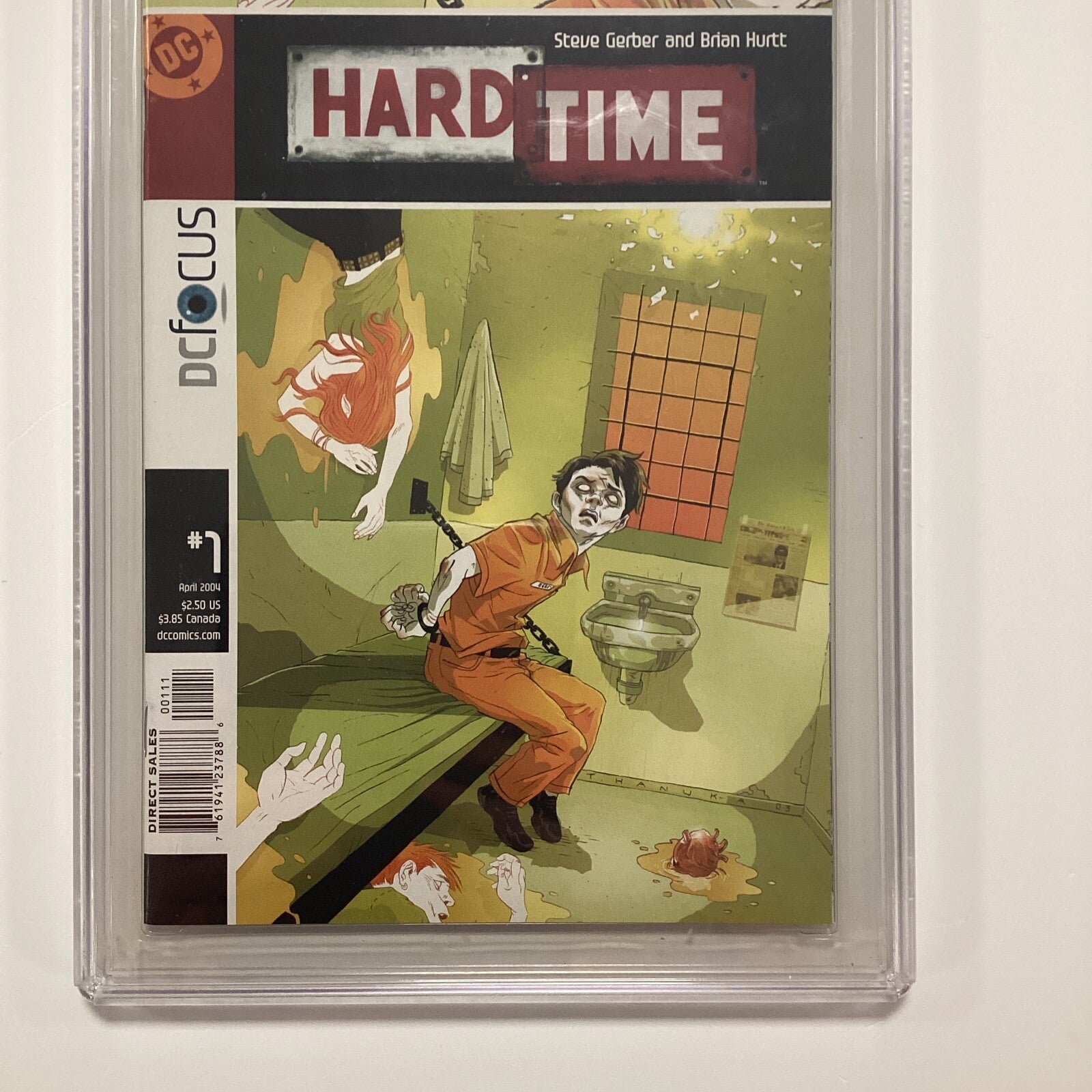 Hard Time #1 CGC 9.8 2004 1st Appearance Of DC Focus And Ethan Harrow2