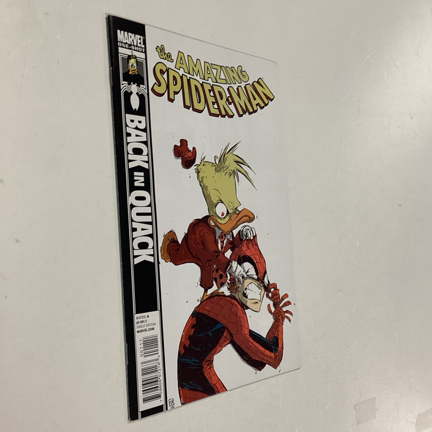 Amazing Spider-man 2010 VF/NM Back In Quack One-shot3