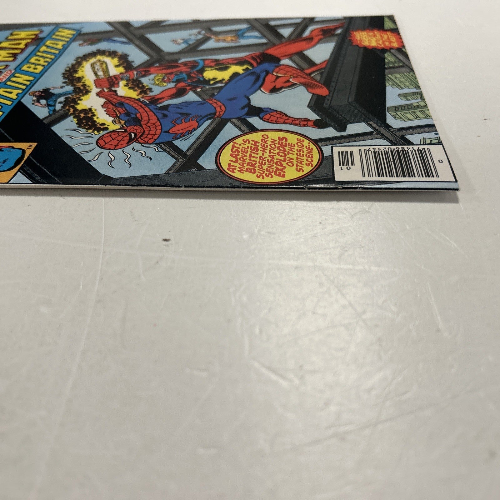 Marvel Team-Up #65 1978 FN Spider-Man & Captain Britain 1st US App.4