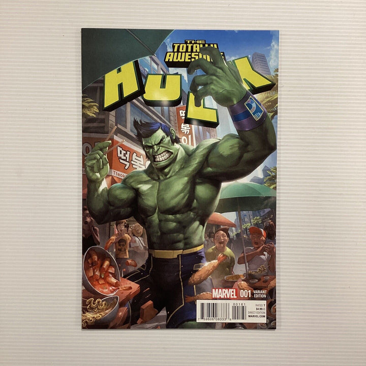 Totally Awesome Hulk #1 2016 VF+ Woo Cheol 1:25 Variant