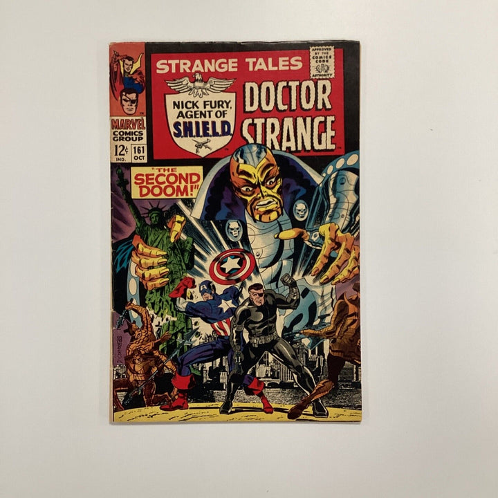 Strange Tales #161 1967 VG **Spine split to top staple