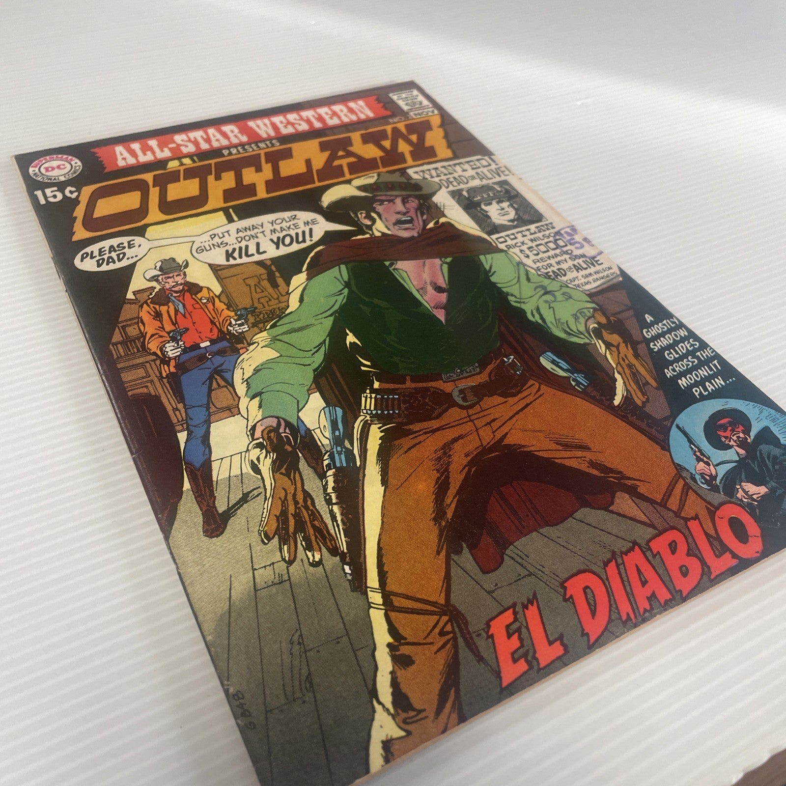 All-Star Western Presents Outlaw #2 1970 FN 1st Appearance of El Diablo Pence St3