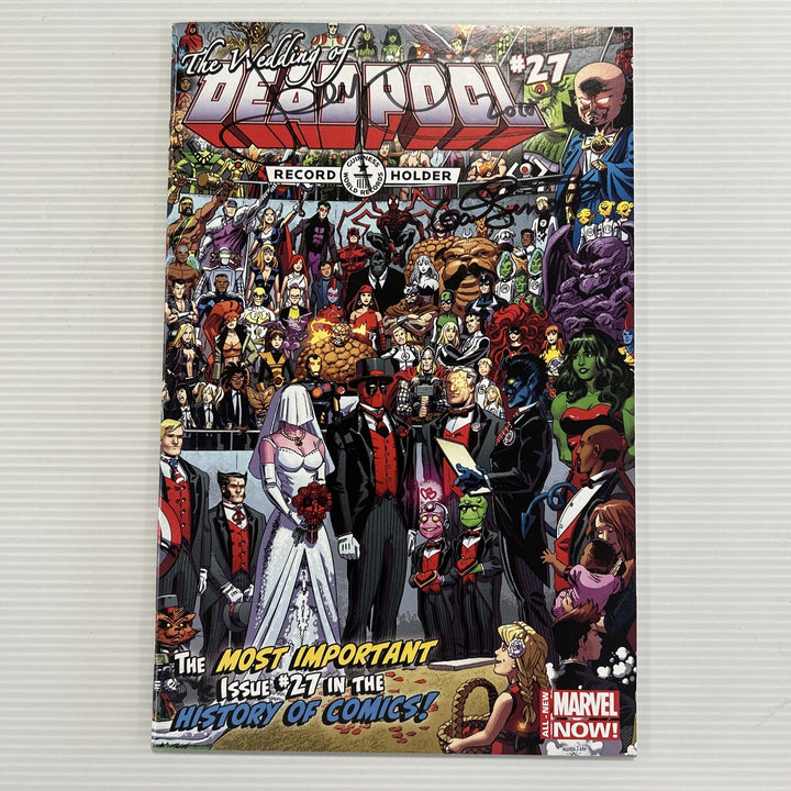 Deadpool #27 2014 NM Signed by John McCrea & Gail Simone0