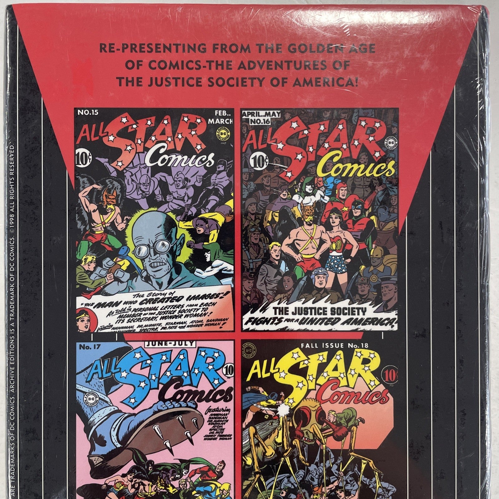 All Star Comics Archives Vol 4 DC Comics HC Graphic Novel5