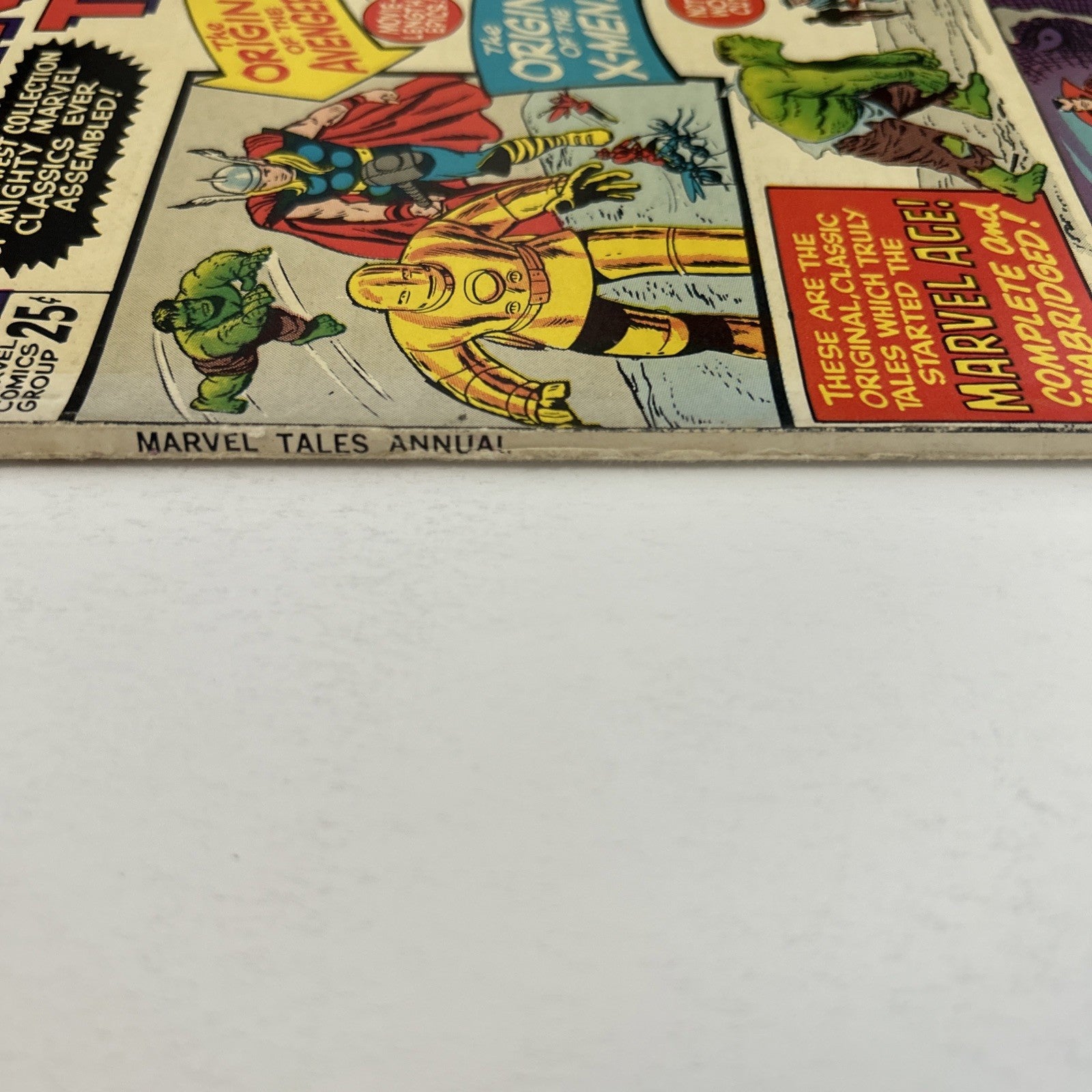 Marvel Tales #2 1965 VG Pence Stamp Reprints key issues4