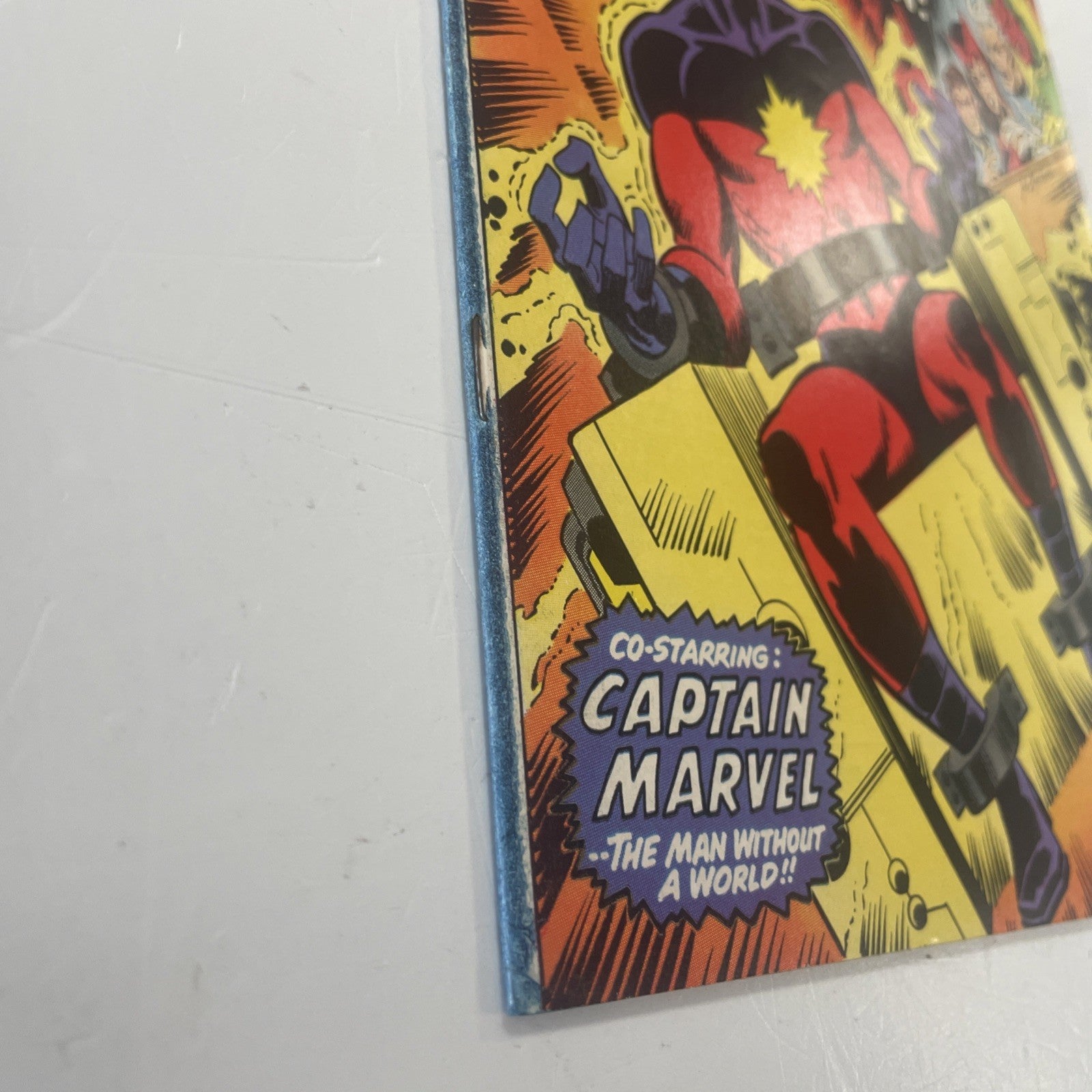 Avengers #89 1971 FN Kree-Skrull War **Distributors Spray on Spine4