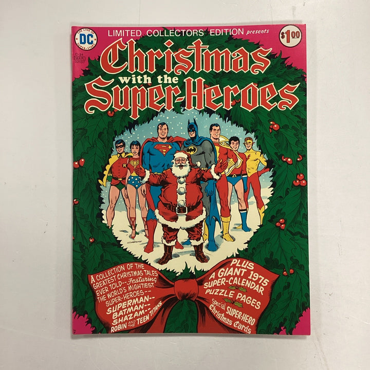DC Limited Collectors Edition Christmas with the Superheroes 1975 VF0