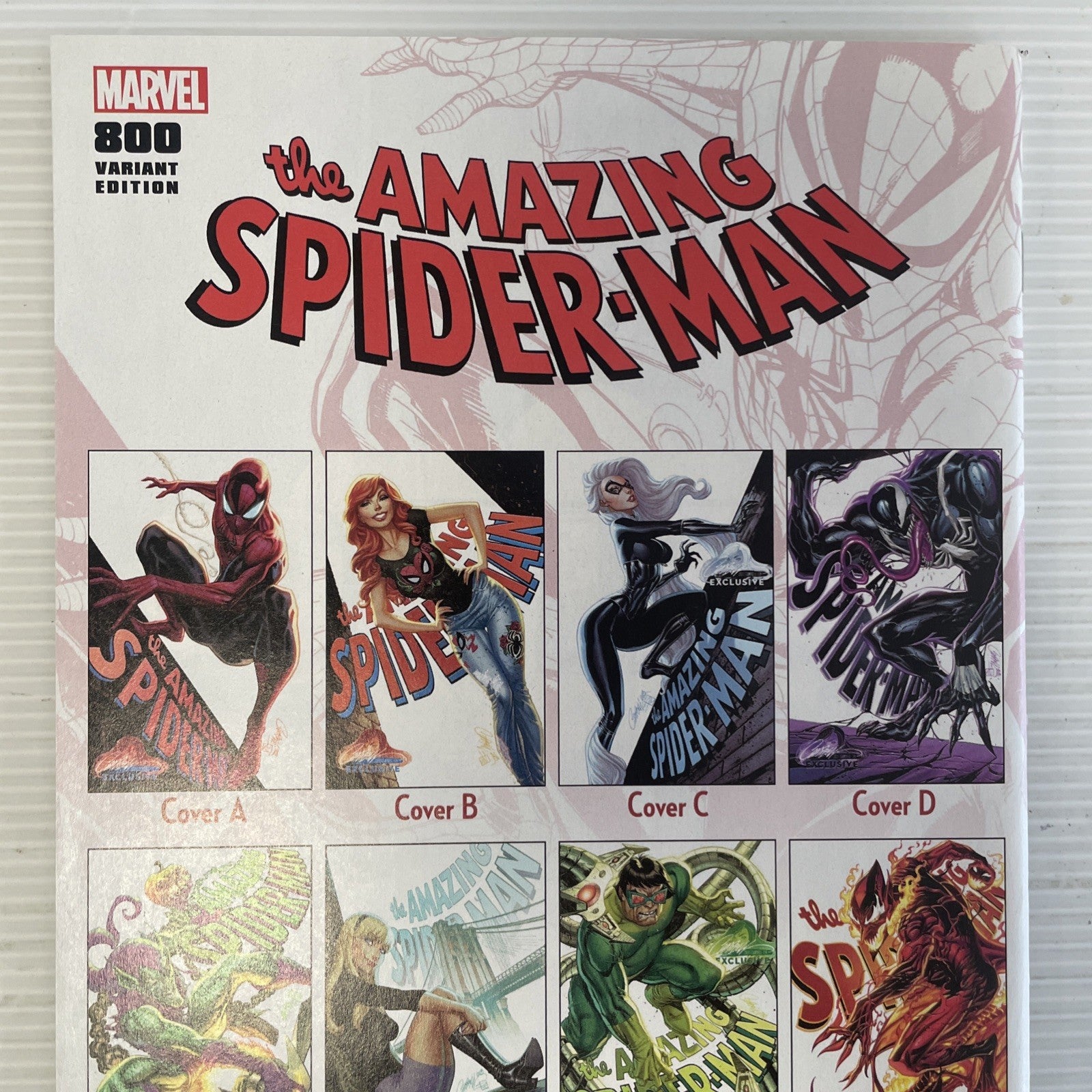 Amazing Spider-Man #800 2018 Signed J Scott Campbell Store Exclusive Variant B7
