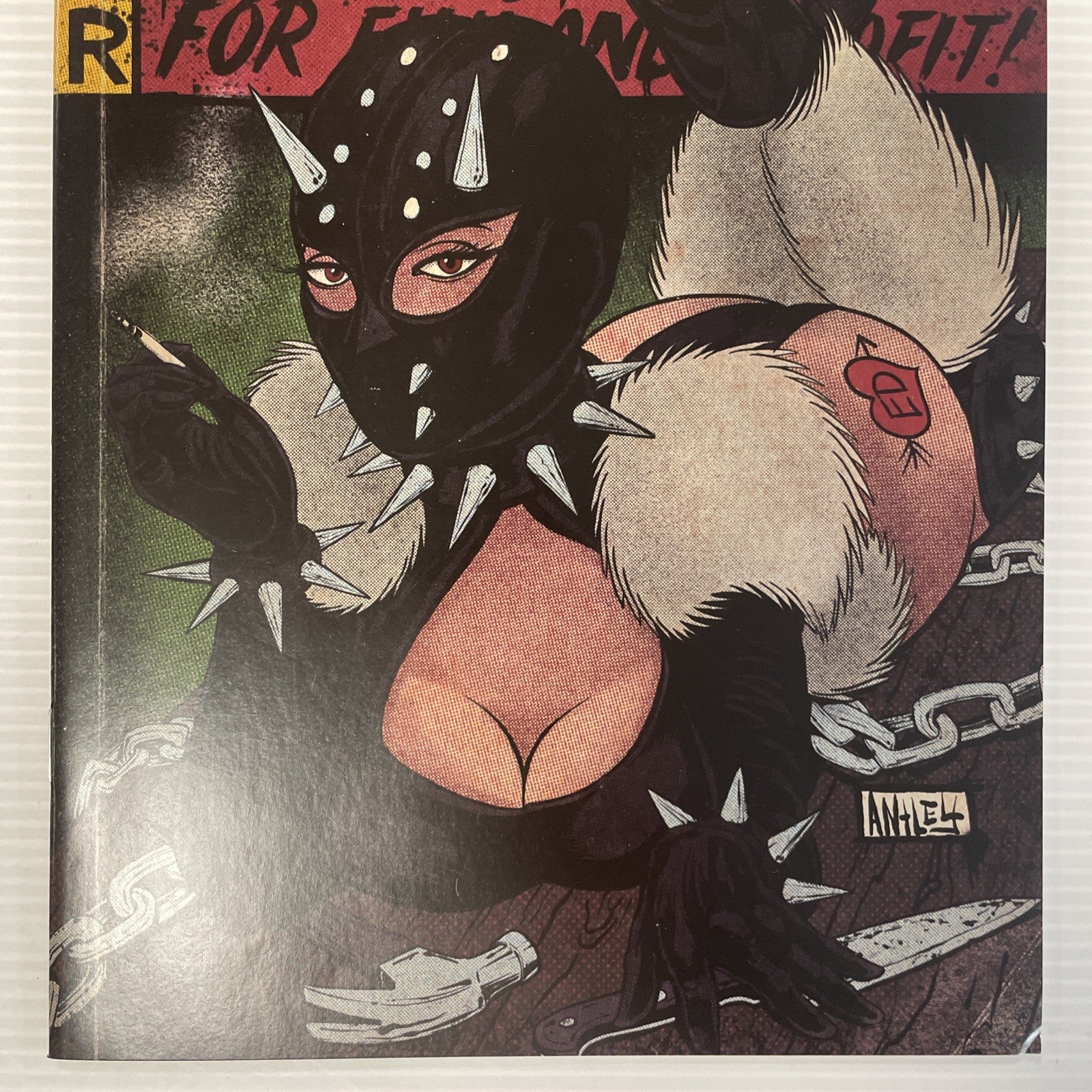 Red Room Trigger Warnings #1 2021 NM- Trey Antley Pulp Fiction Homage Ltd to 5002