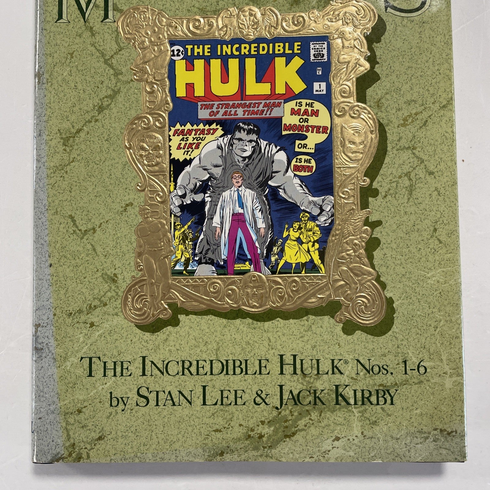 Marvel Masterworks Vol 8 Incredible Hulk #1-6 Stan Lee Jack Kirby (Hardback)2