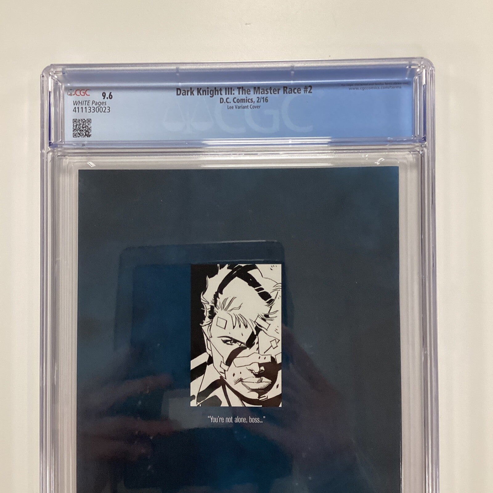 Dark Knight III Master Race #2 2016 CGC 9.6 Jim Lee 1:500 Variant Cover4